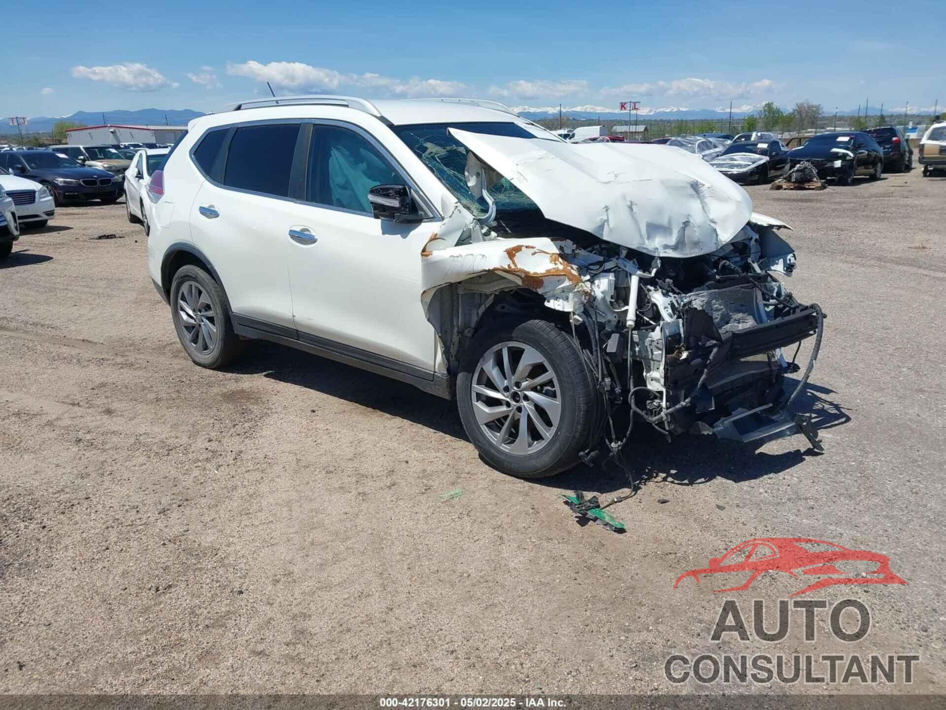 NISSAN ROGUE 2015 - 5N1AT2MV3FC848647