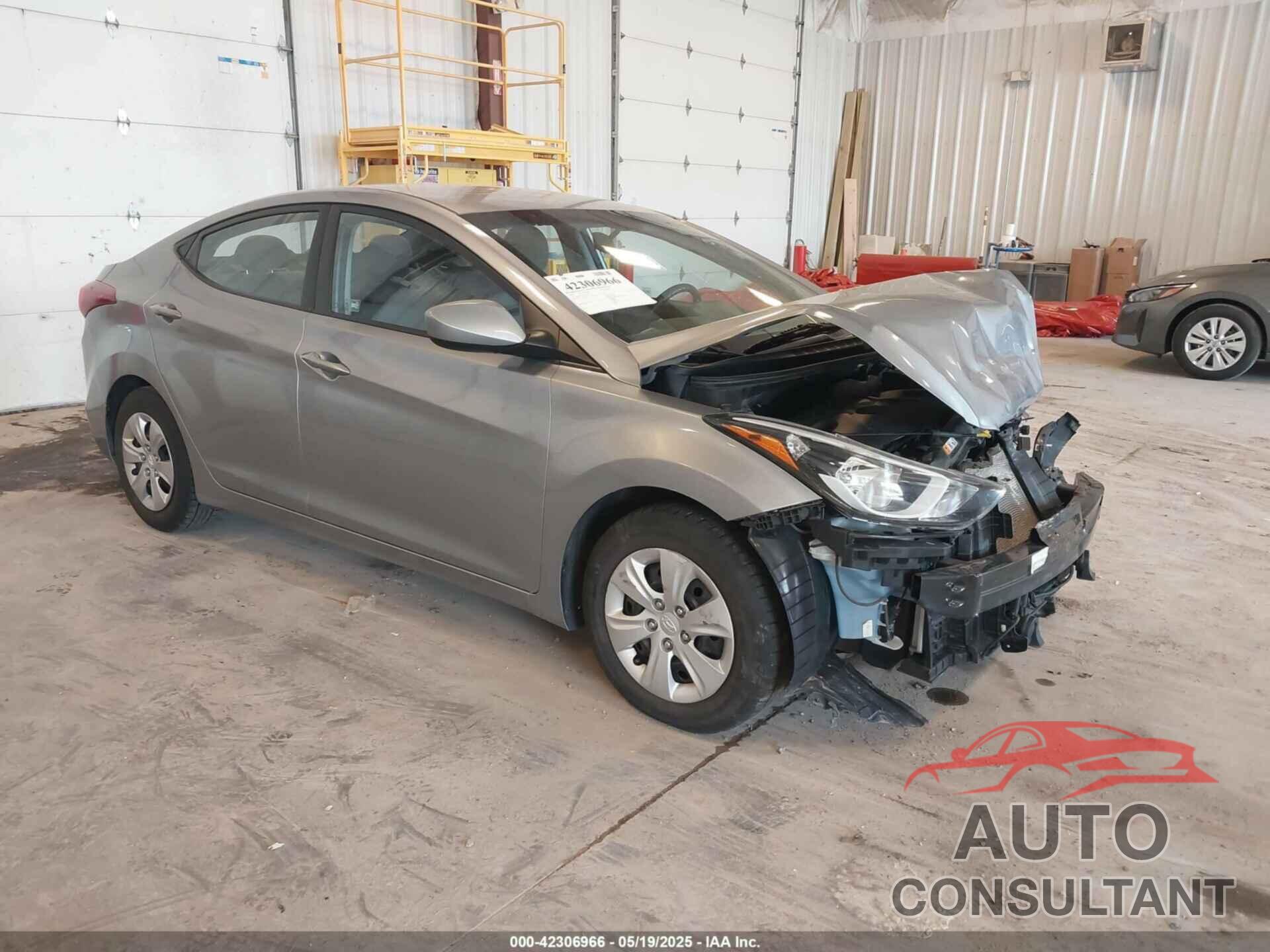 HYUNDAI ELANTRA 2016 - 5NPDH4AE0GH741032