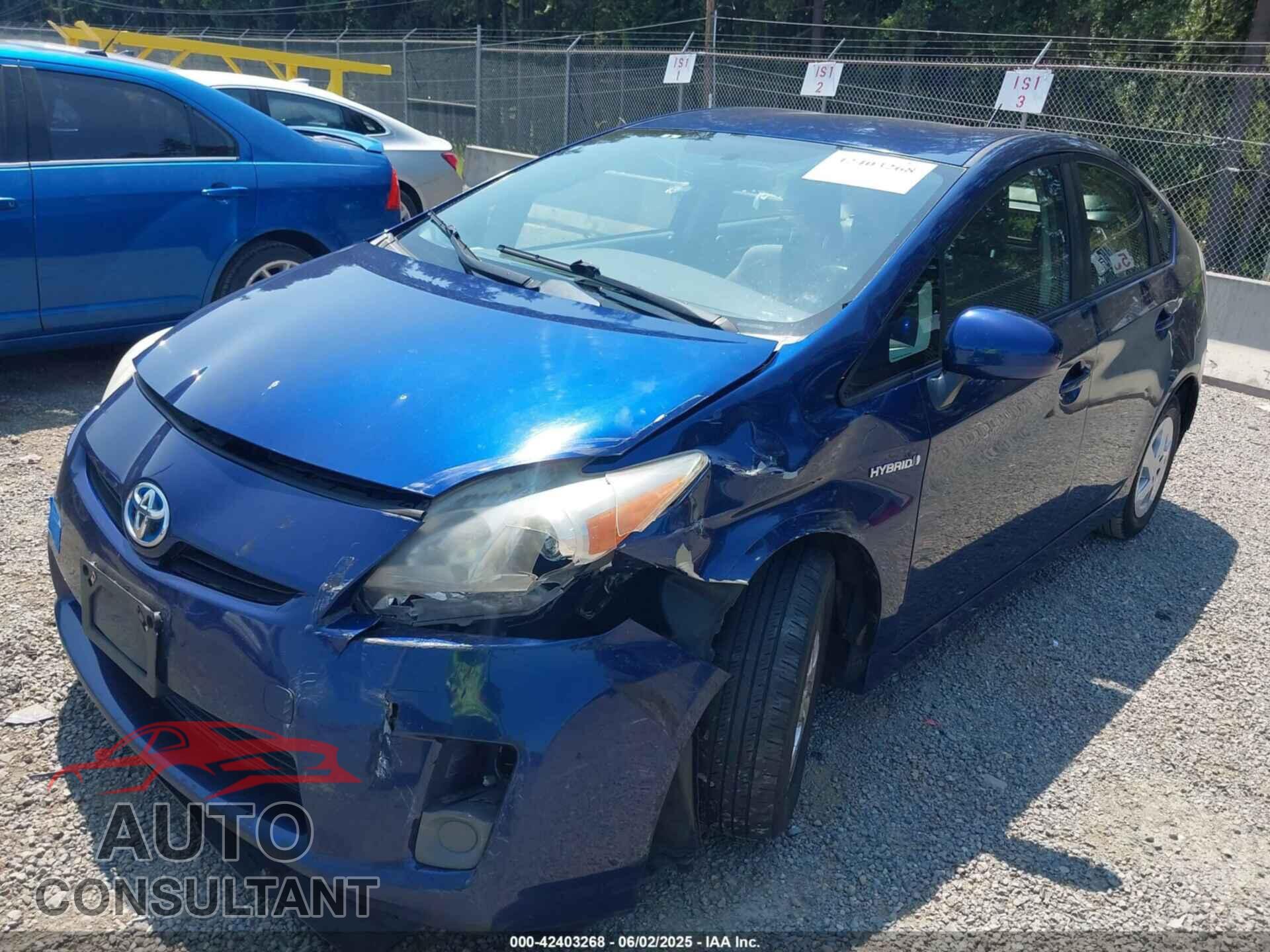 TOYOTA PRIUS 2010 - JTDKN3DU1A5117535