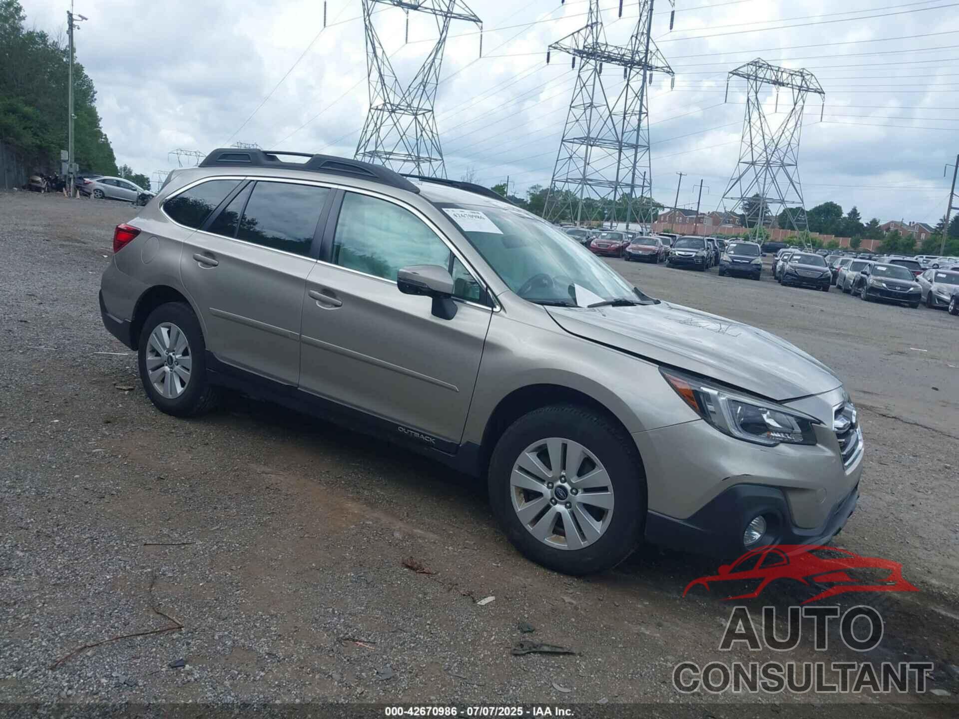 SUBARU OUTBACK 2019 - 4S4BSAFC5K3313438