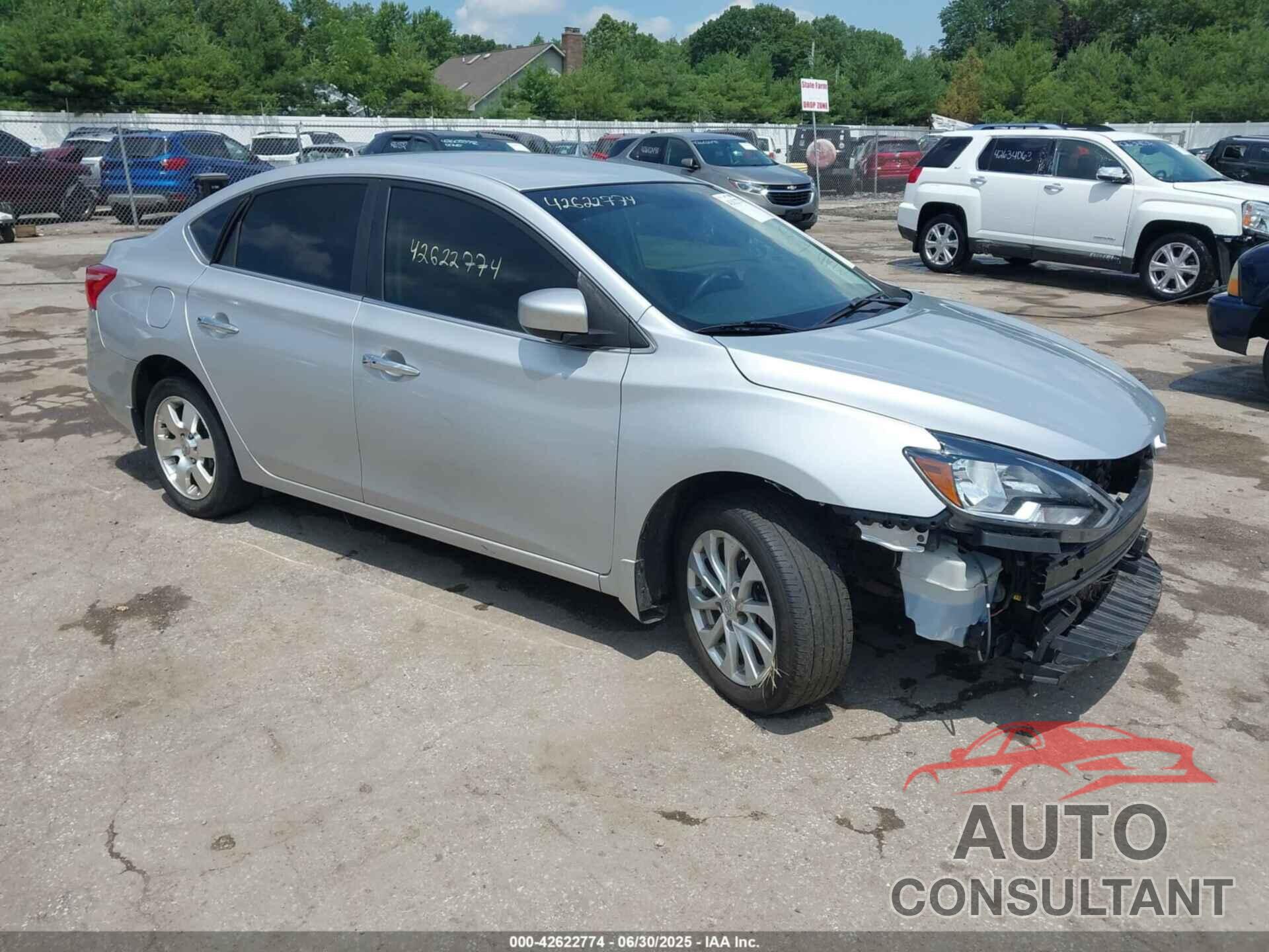 NISSAN SENTRA 2019 - 3N1AB7AP0KY379497