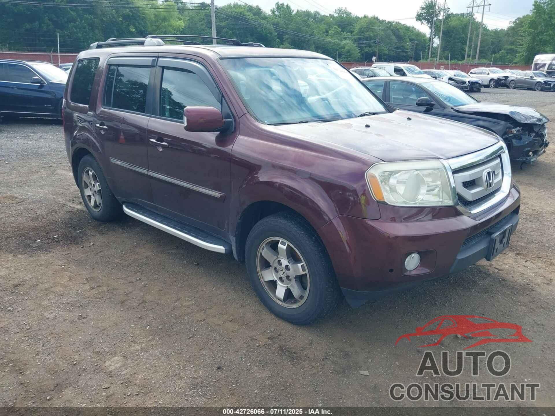 HONDA PILOT 2011 - 5FNYF4H98BB001042