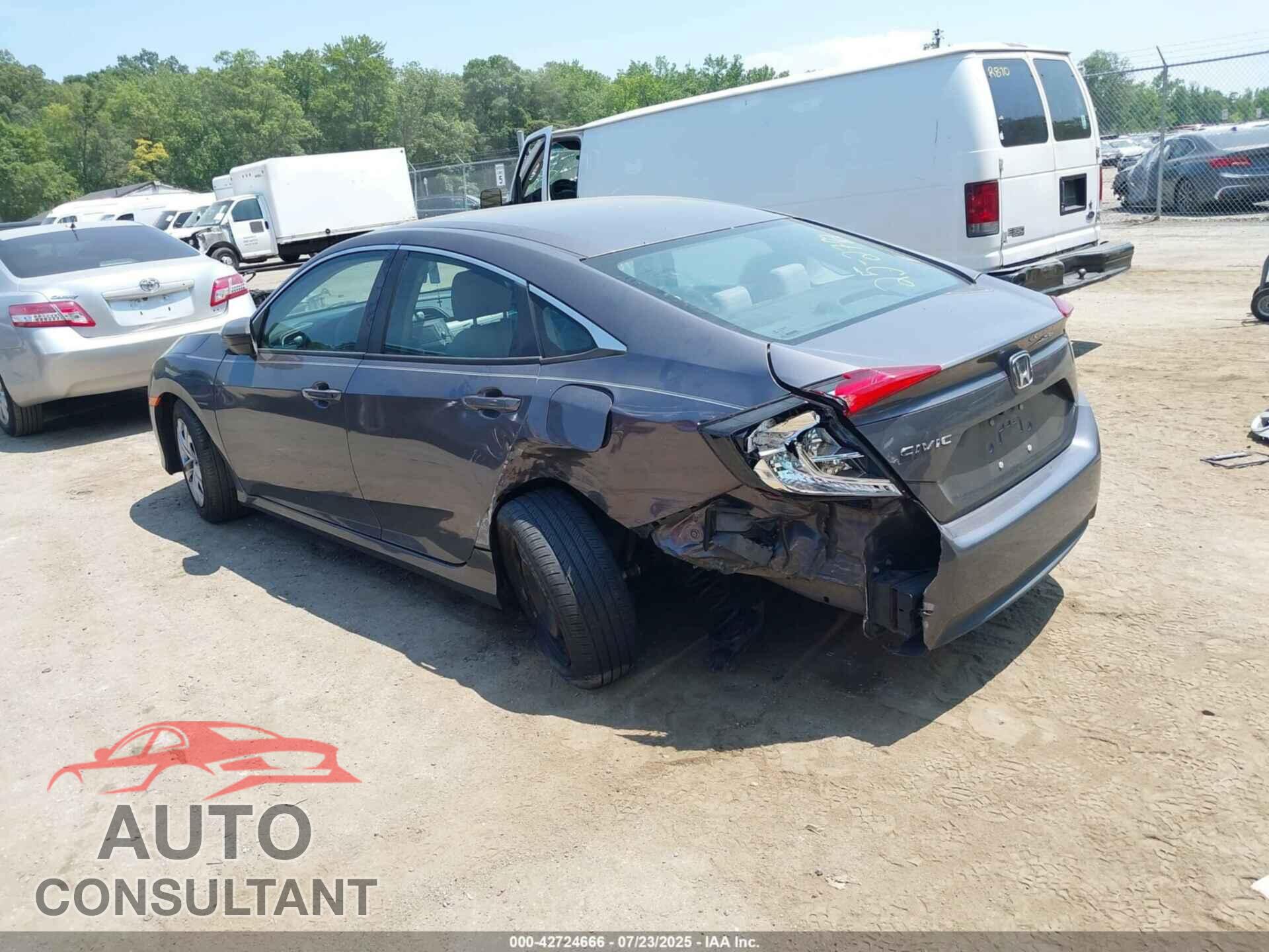 HONDA CIVIC 2017 - 2HGFC2F58HH517829