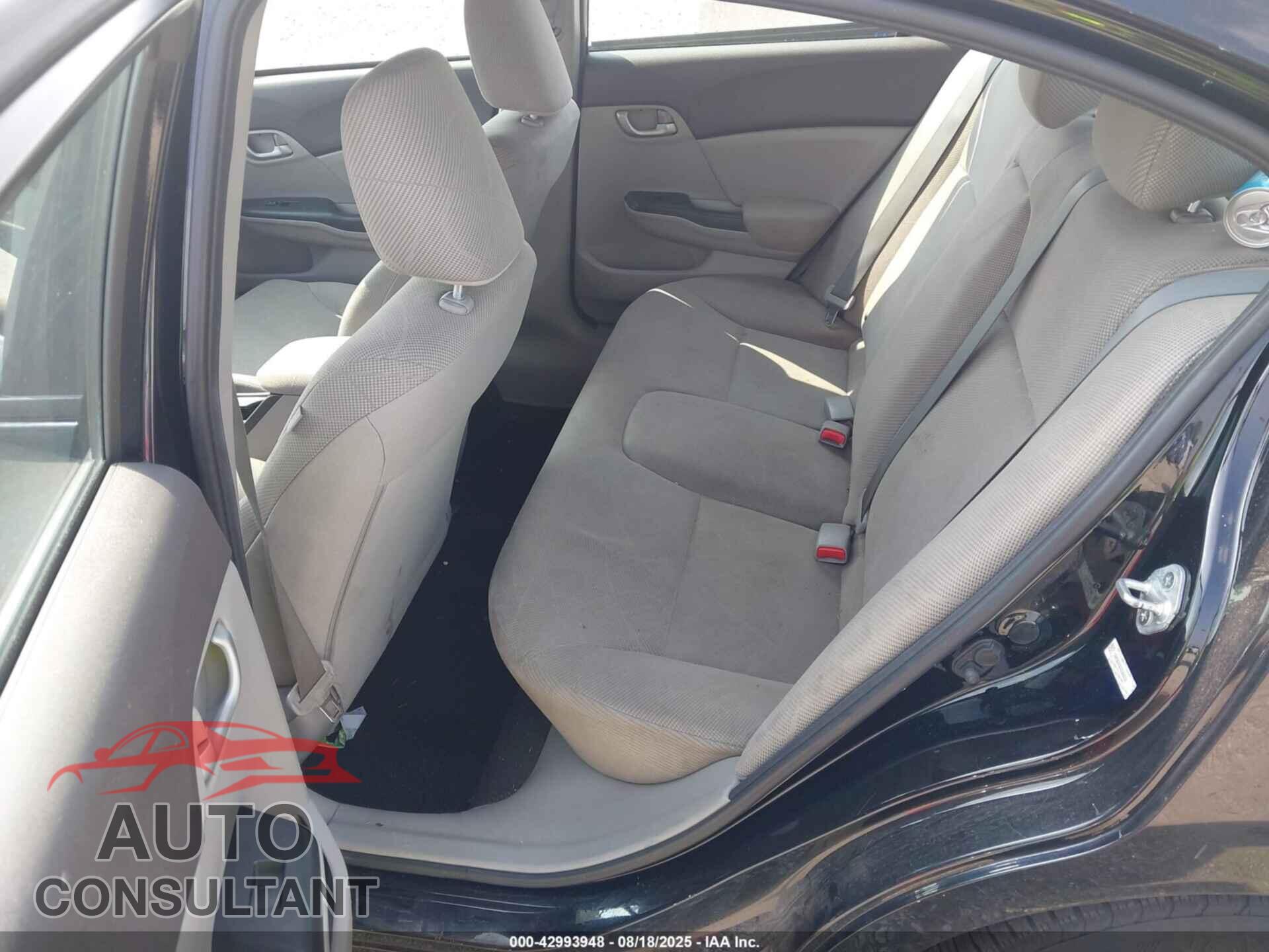 HONDA CIVIC 2012 - 19XFB2F50CE004533