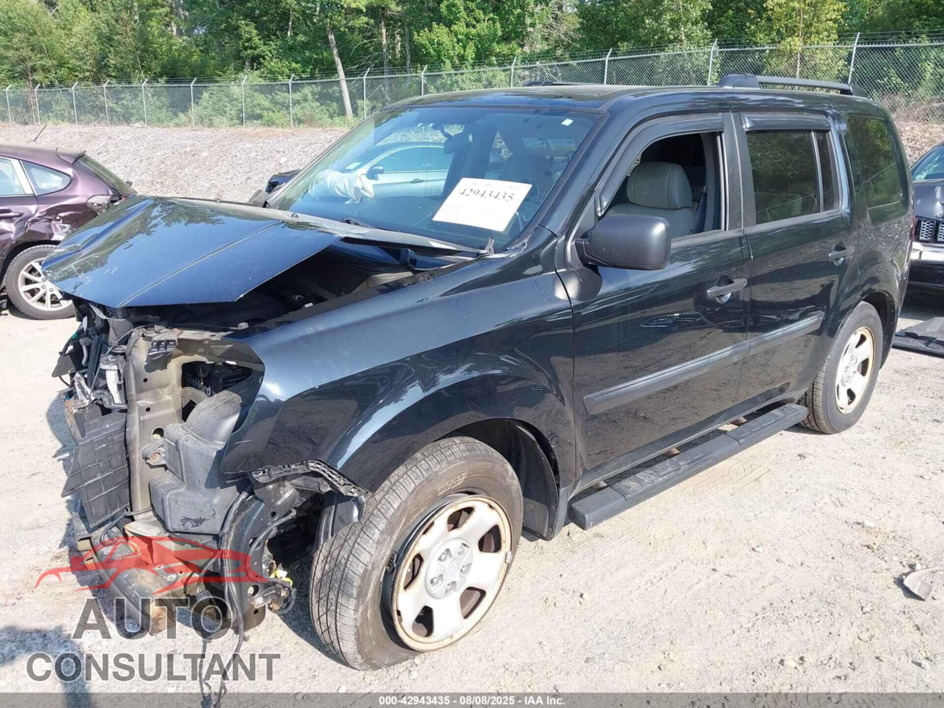 HONDA PILOT 2013 - 5FNYF4H27DB076868