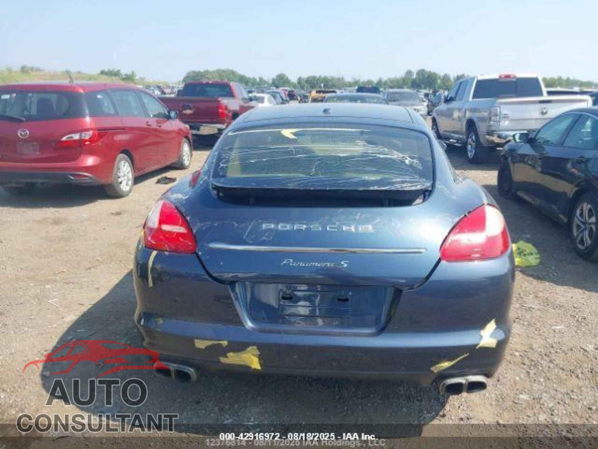 PORSCHE PANAMERA 2011 - WP0AB2A73BL062385