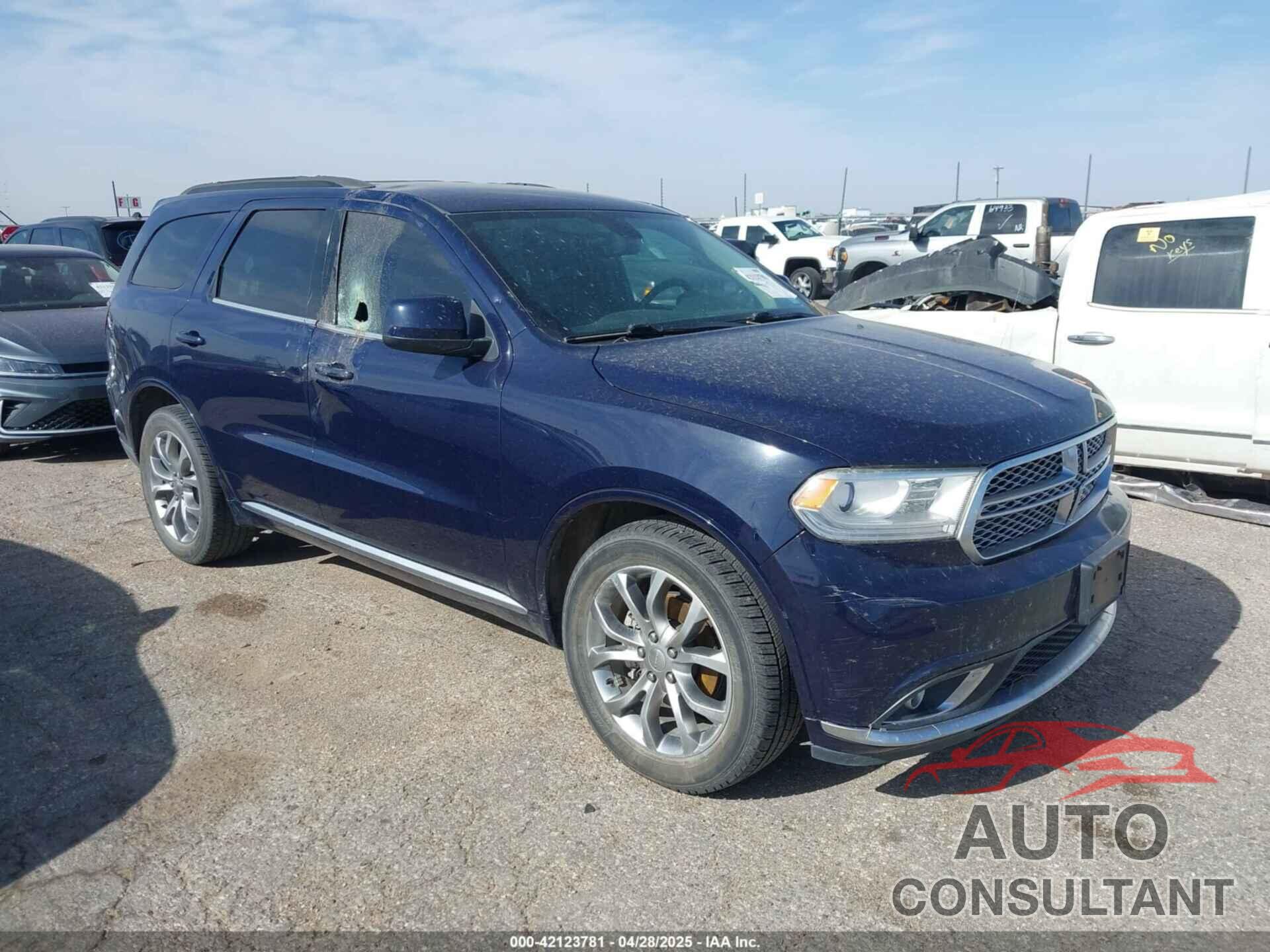 DODGE DURANGO 2017 - 1C4RDHAG4HC748413