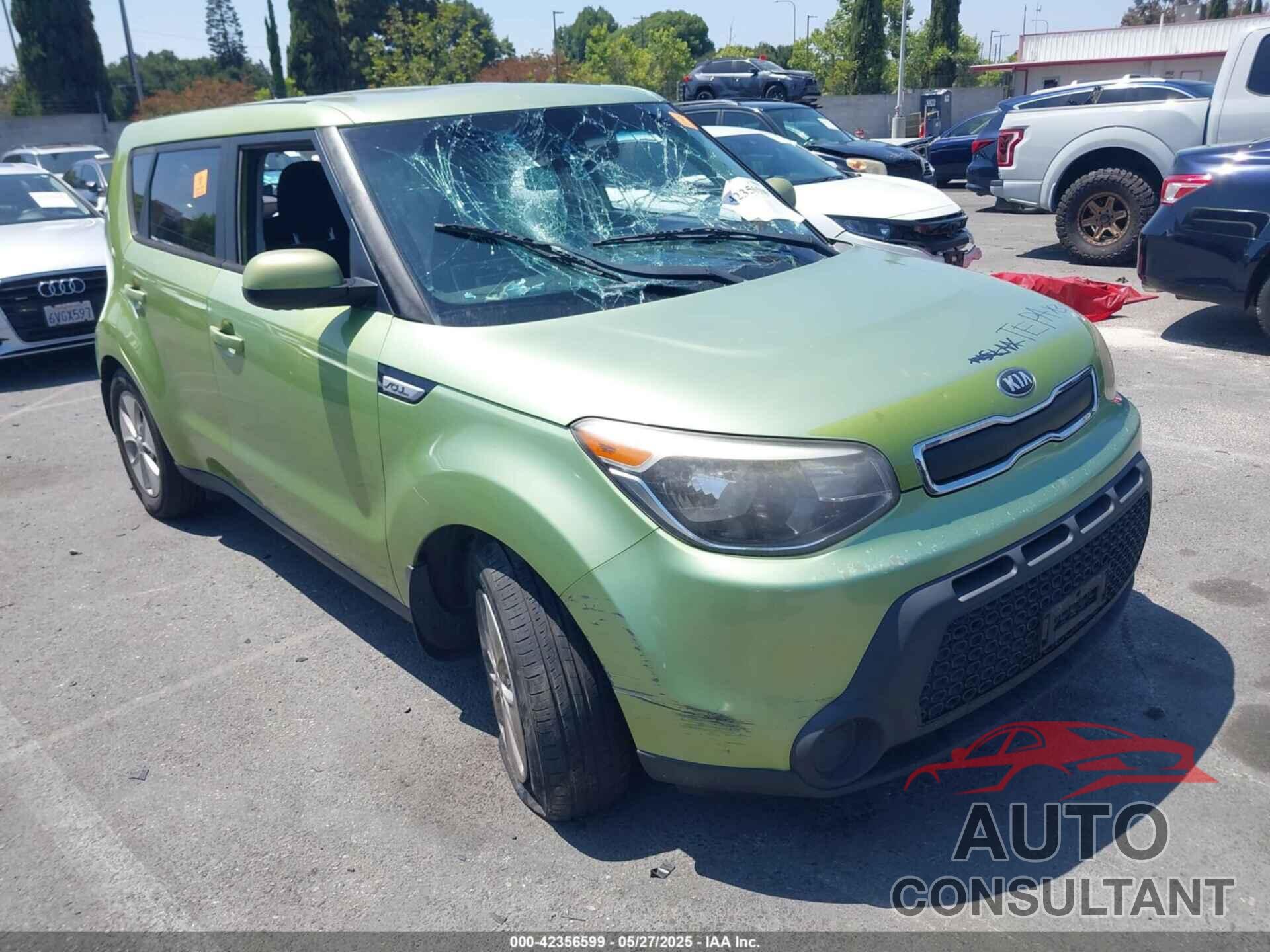 KIA SOUL 2015 - KNDJN2A28F7801082