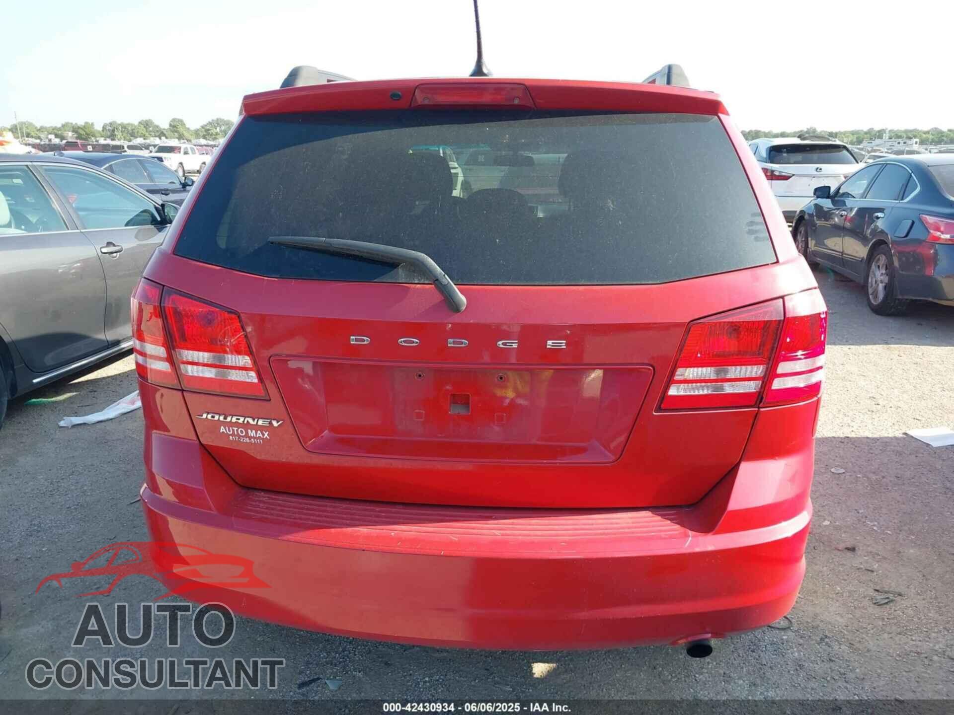 DODGE JOURNEY 2017 - 3C4PDCAB2HT599406