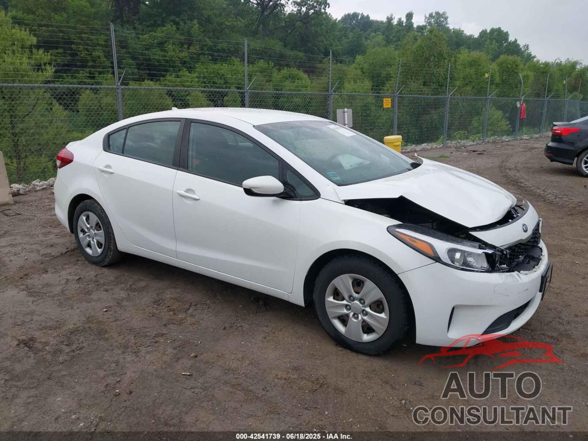 KIA FORTE 2017 - 3KPFL4A77HE048165