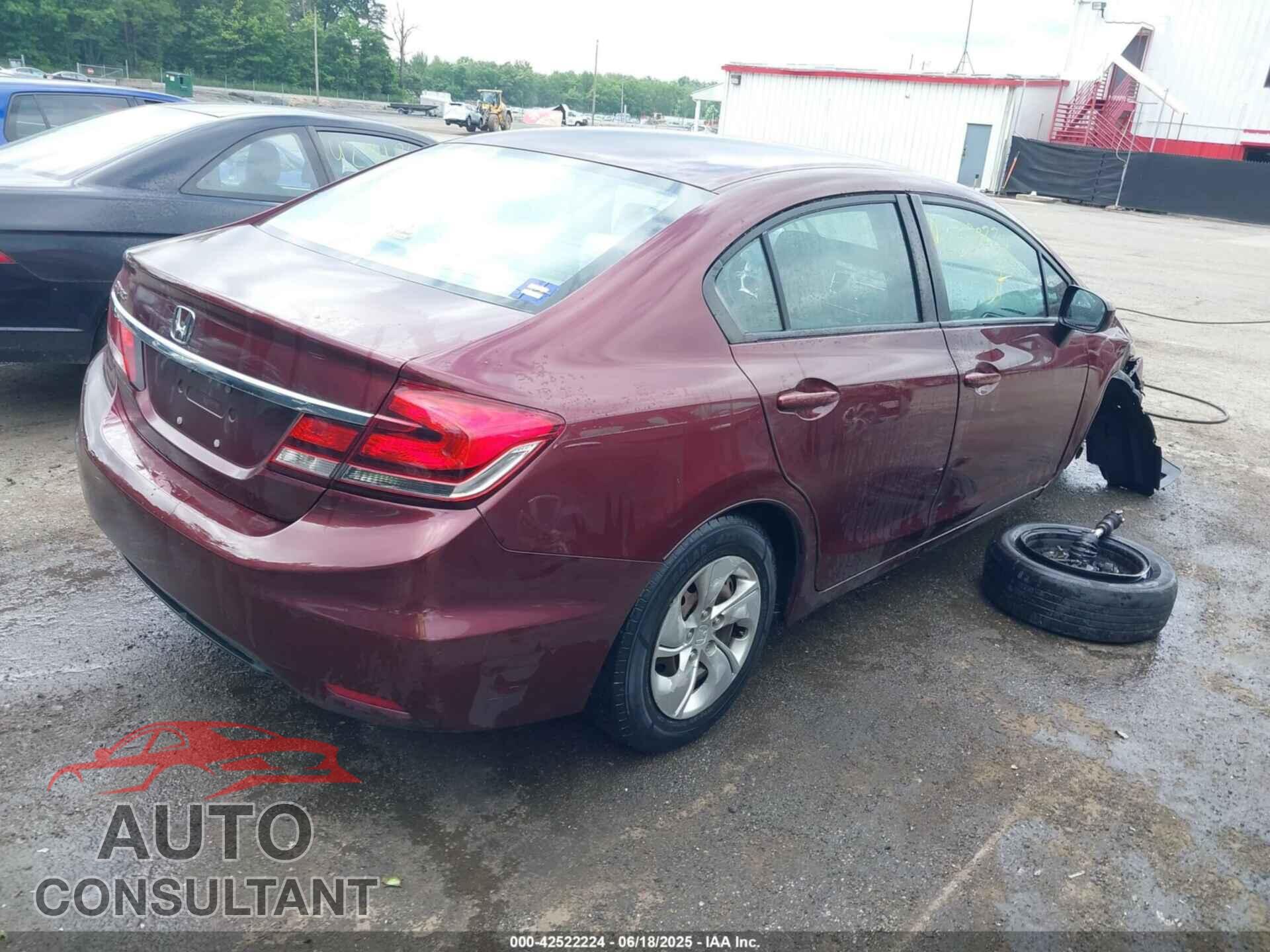 HONDA CIVIC 2014 - 19XFB2F59EE255277