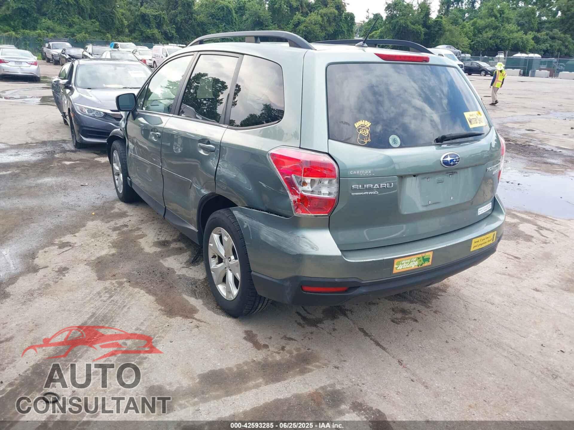 SUBARU FORESTER 2015 - JF2SJAFC0FH576549