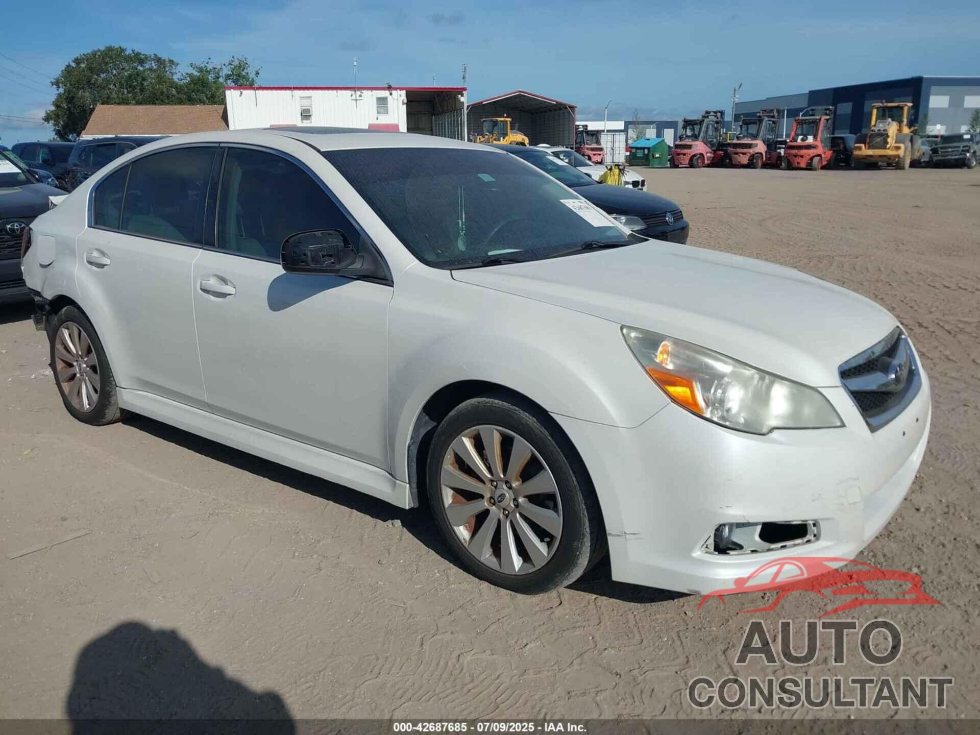 SUBARU LEGACY 2012 - 4S3BMCK66C3027044