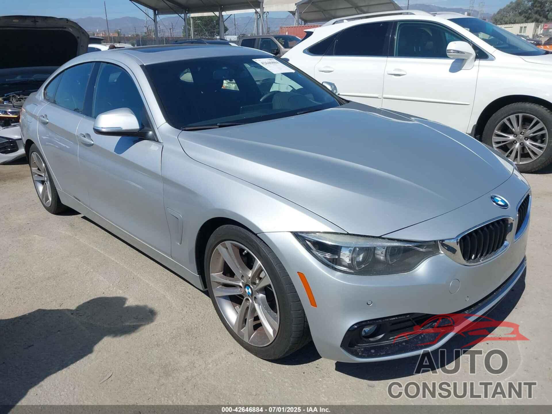BMW 430I GRAN COUPE 2019 - WBA4J1C59KBM13406