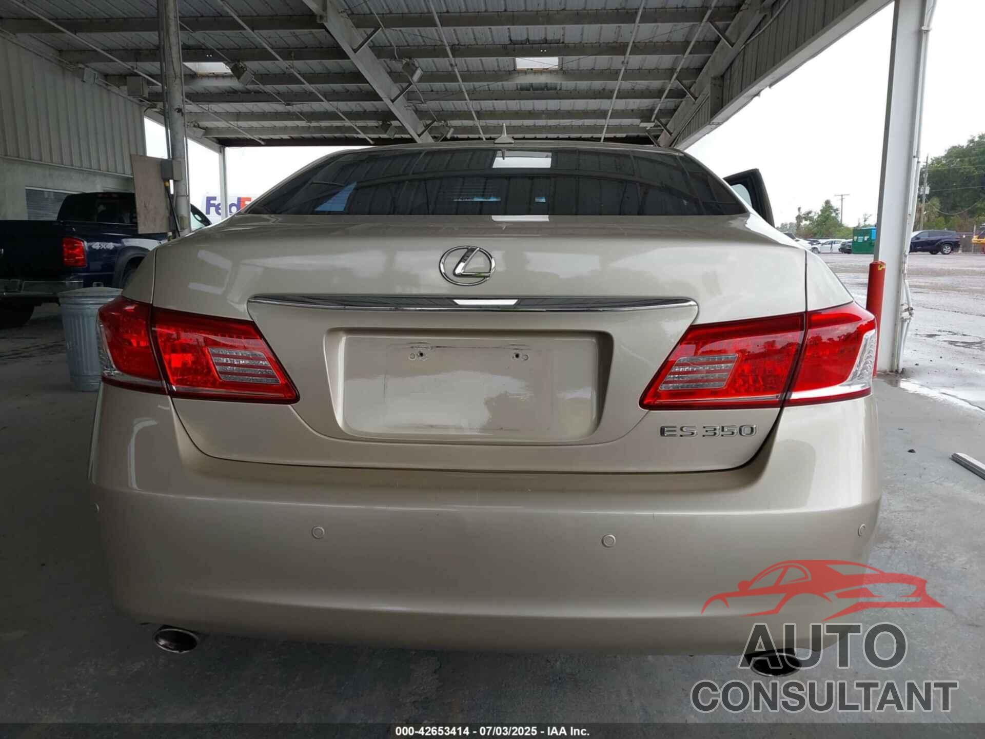 LEXUS ES 350 2011 - JTHBK1EG9B2457636