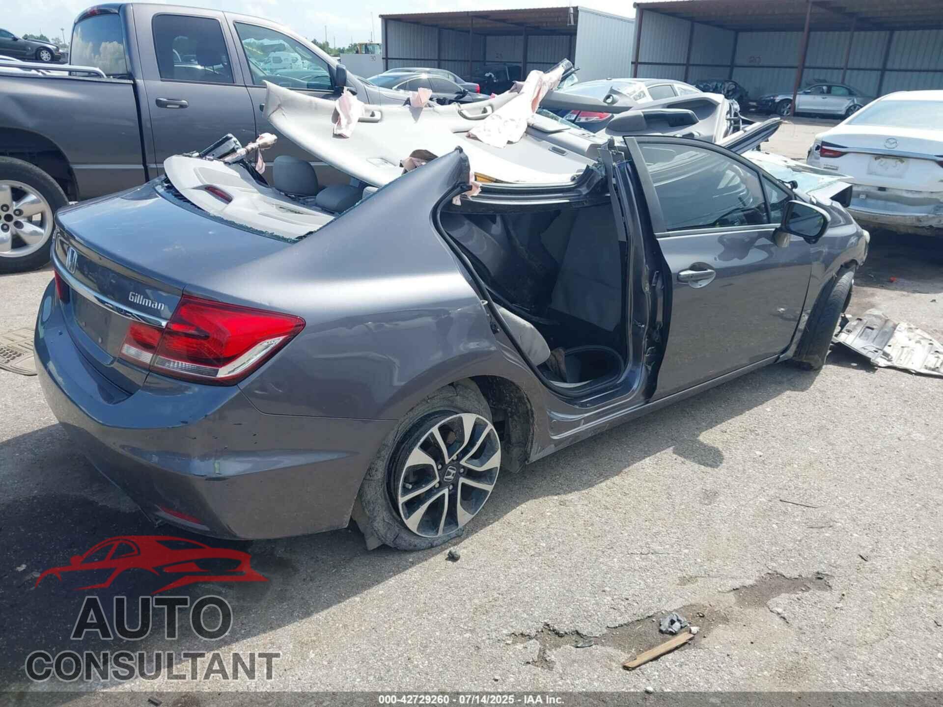 HONDA CIVIC 2015 - 19XFB2F80FE027079