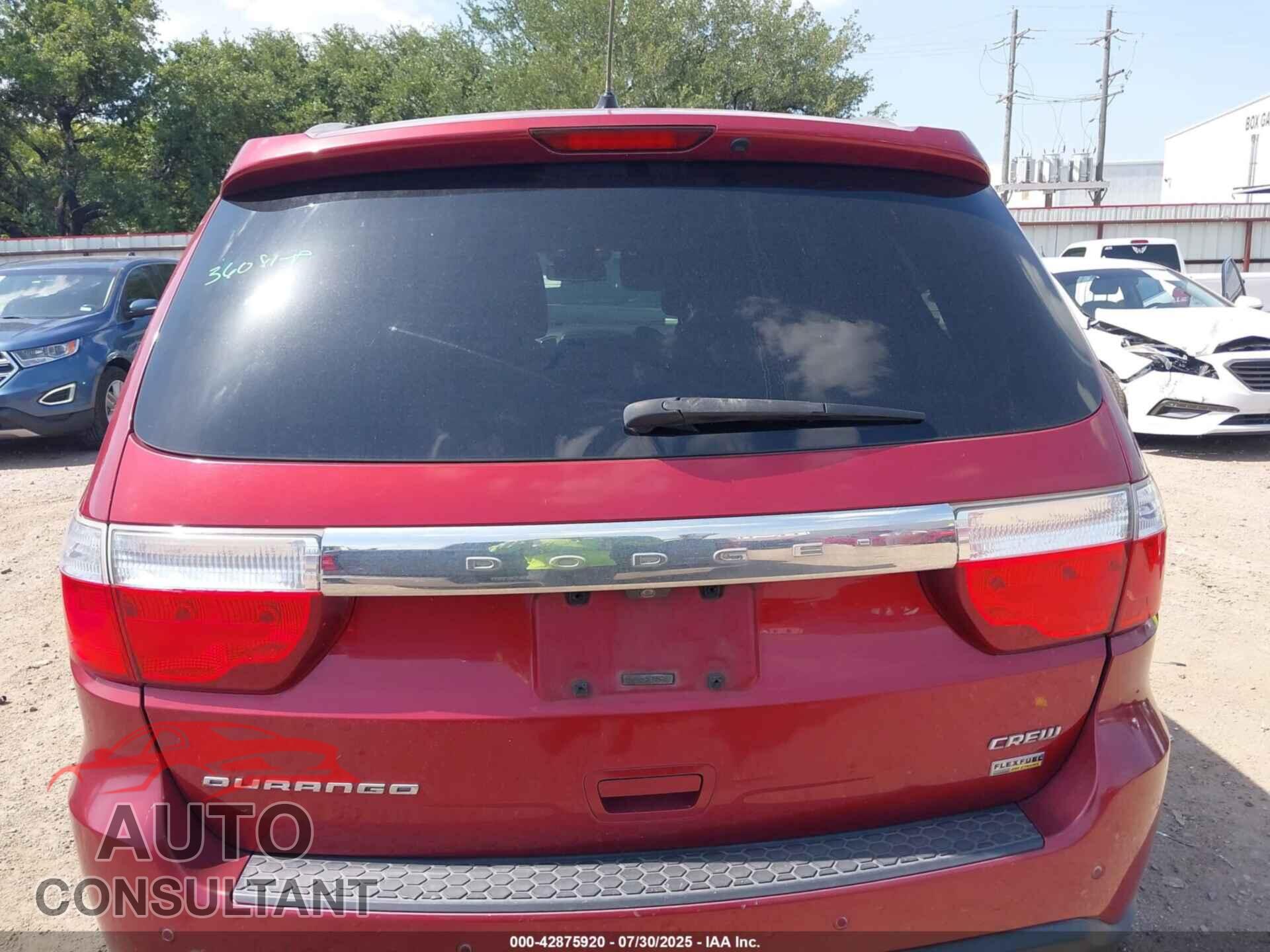 DODGE DURANGO 2013 - 1C4RDHDG8DC665153