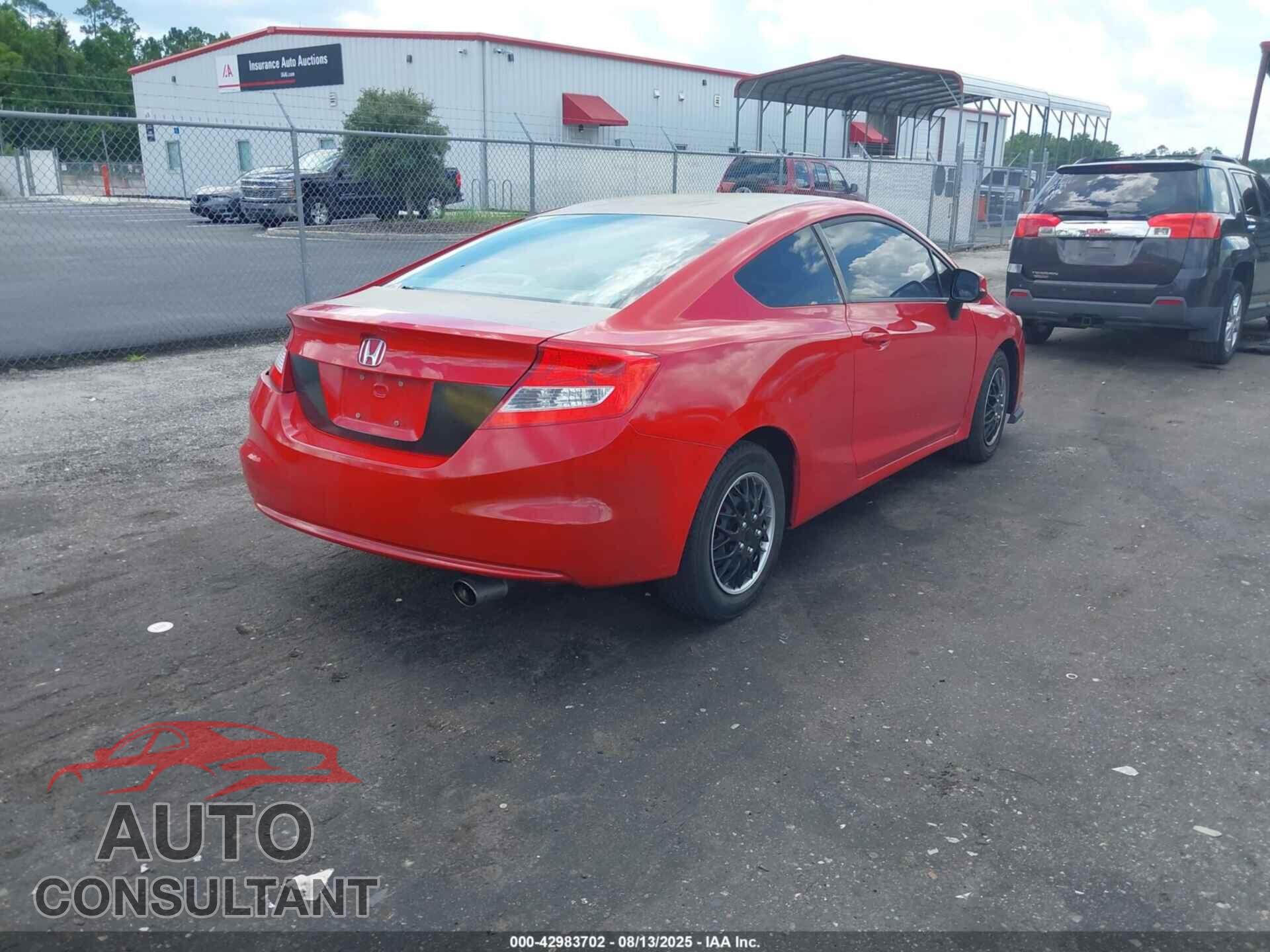 HONDA CIVIC 2012 - 2HGFG3B59CH529898
