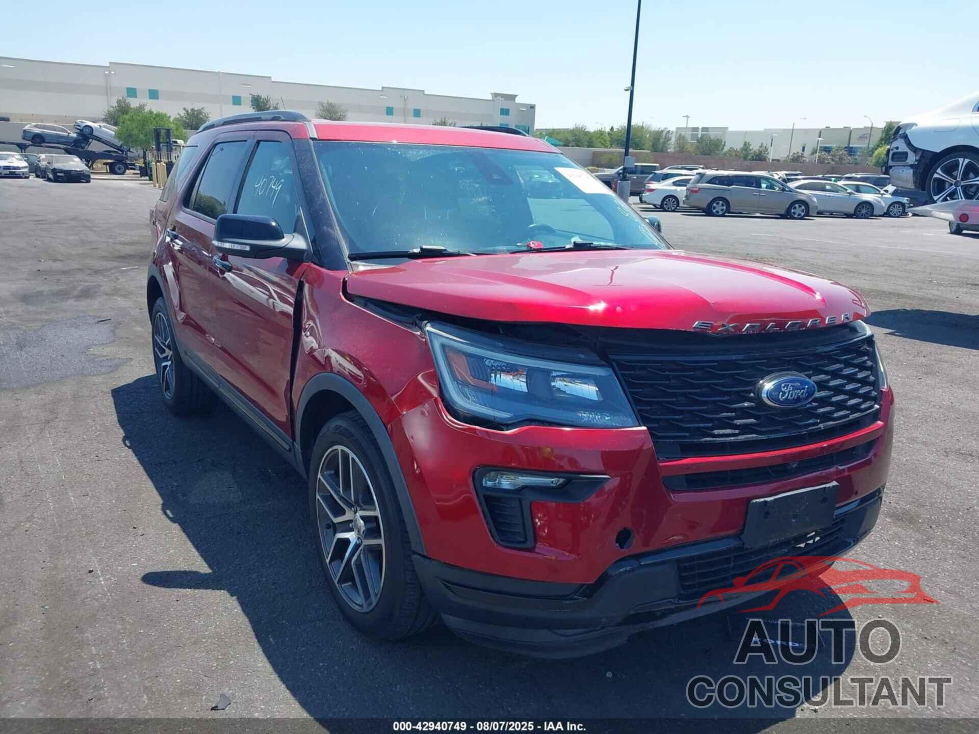 FORD EXPLORER 2018 - 1FM5K8GT0JGC72468