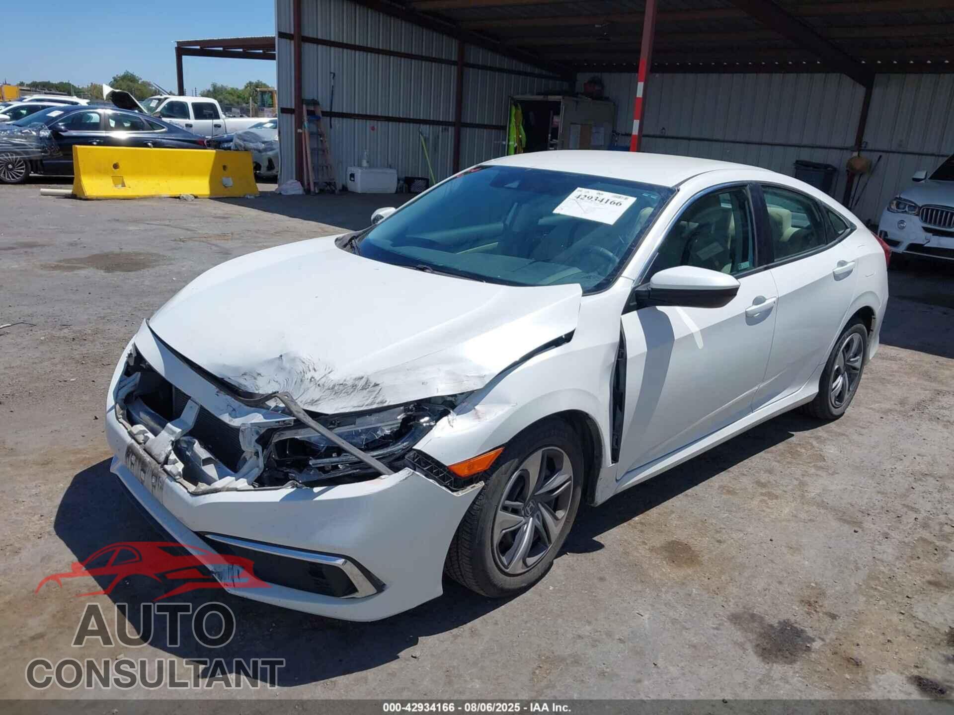 HONDA CIVIC 2020 - 2HGFC2F60LH552883
