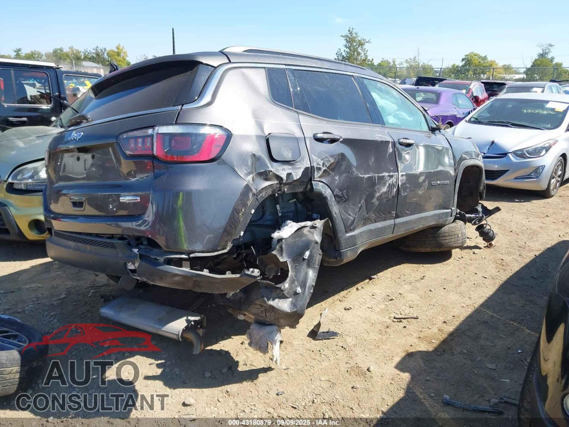 JEEP NEW COMPASS 2017 - 3C4NJCBB5HT652985