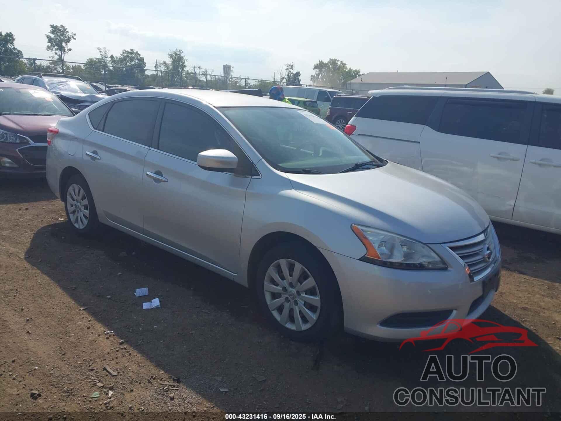 NISSAN SENTRA 2015 - 3N1AB7AP1FY250528