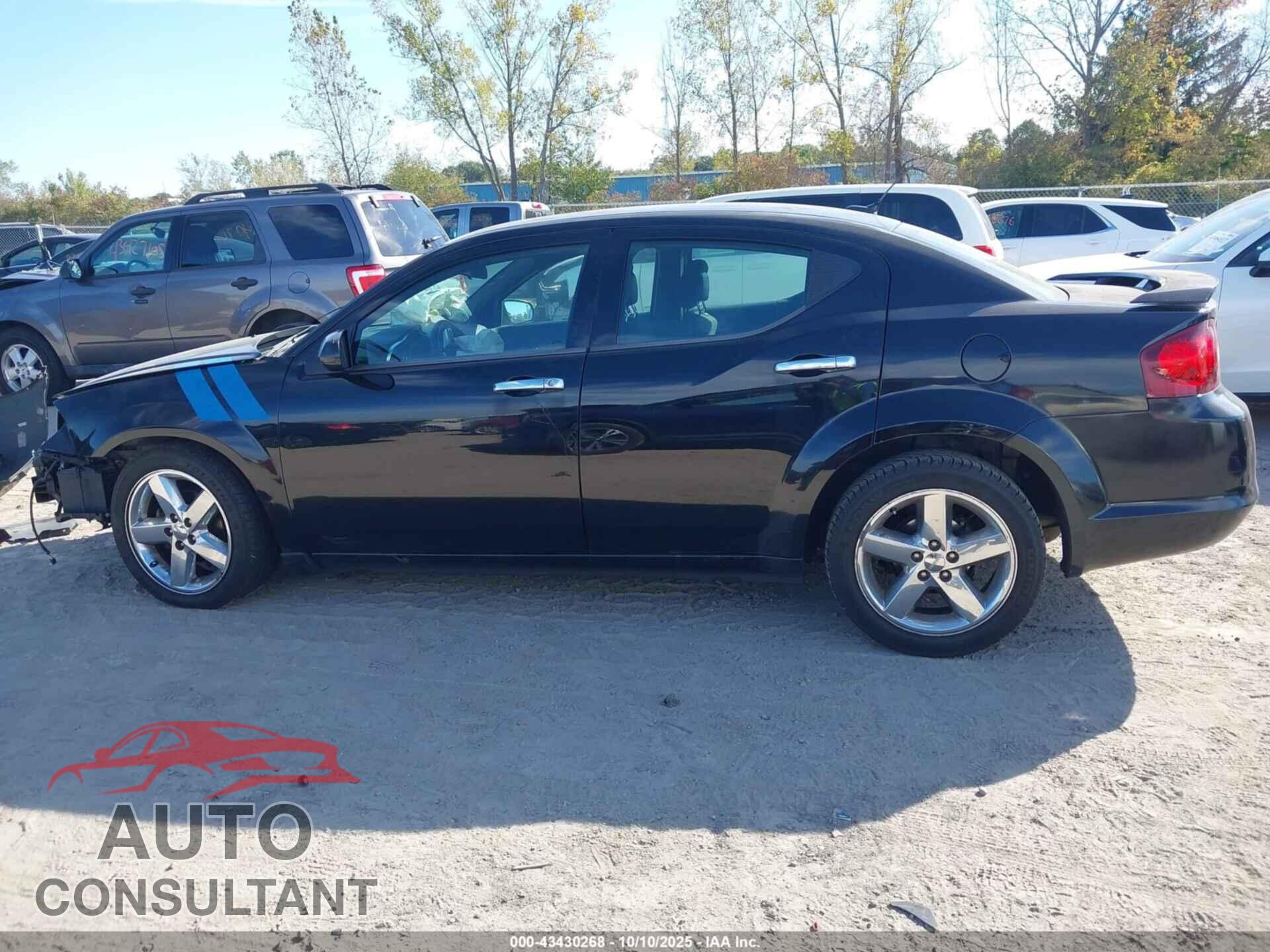 DODGE AVENGER 2013 - 1C3CDZCB5DN684480