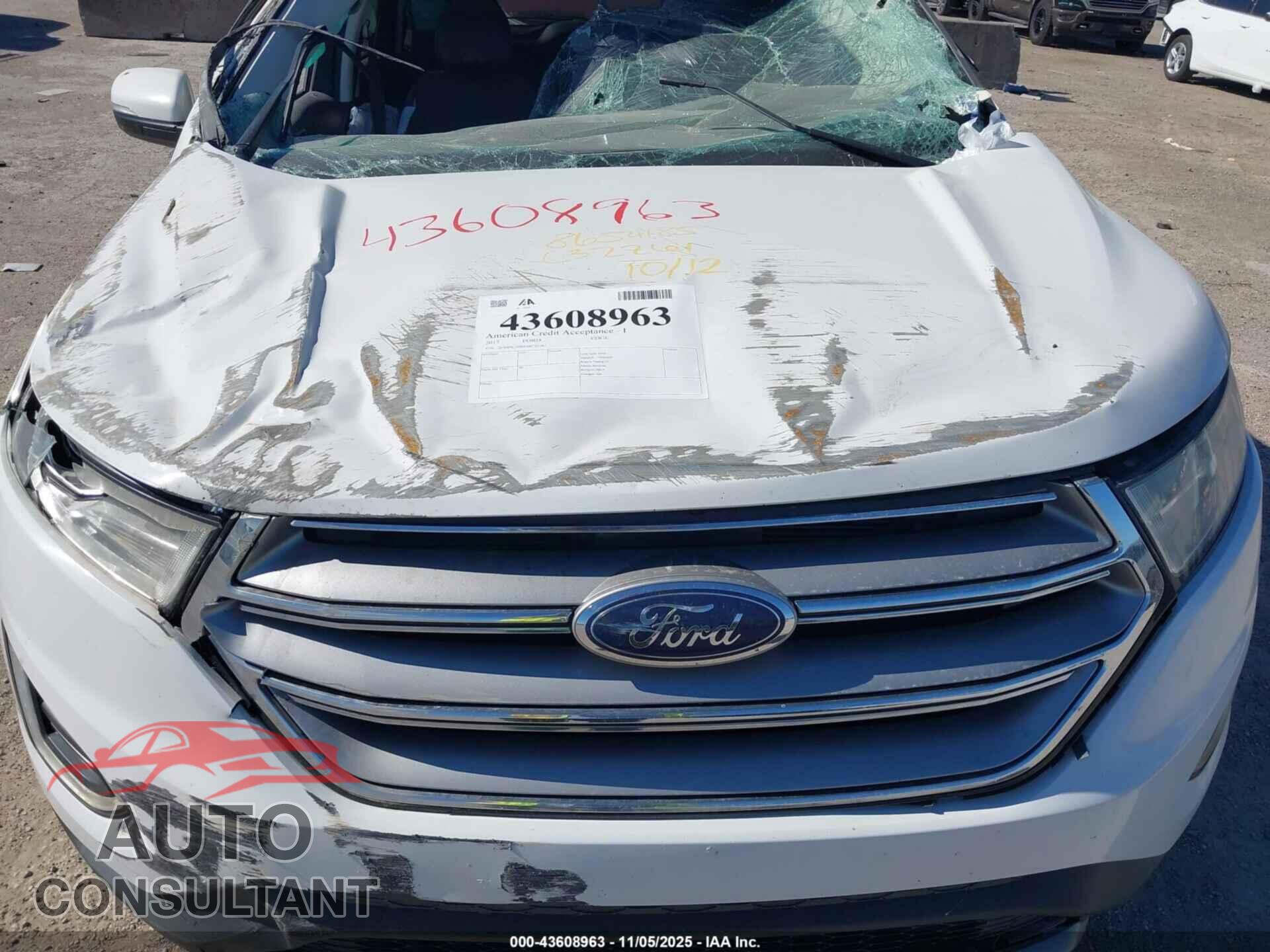 FORD EDGE 2017 - 2FMPK3J96HBC32261