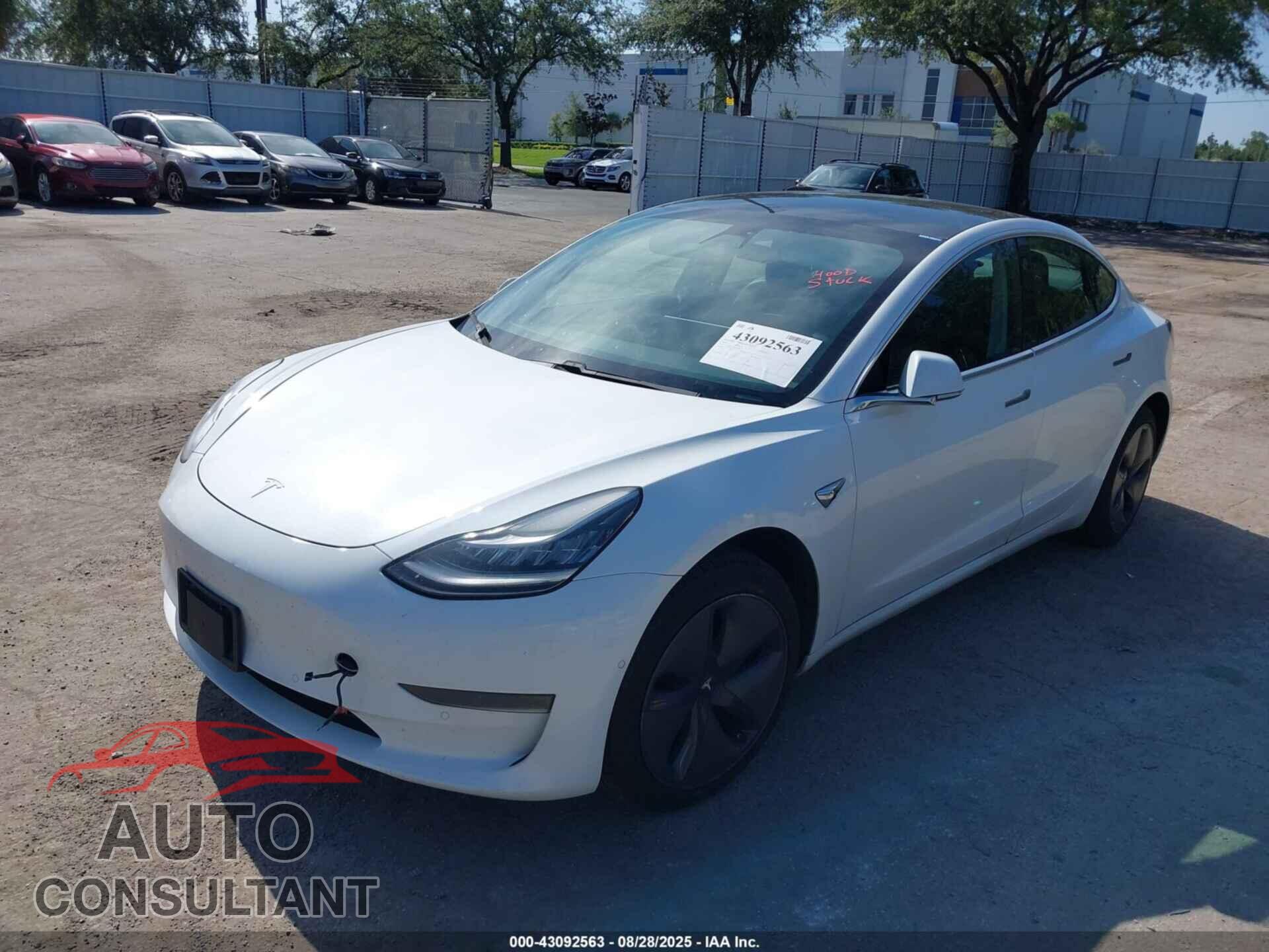 TESLA MODEL 3 2019 - 5YJ3E1EA9KF485913