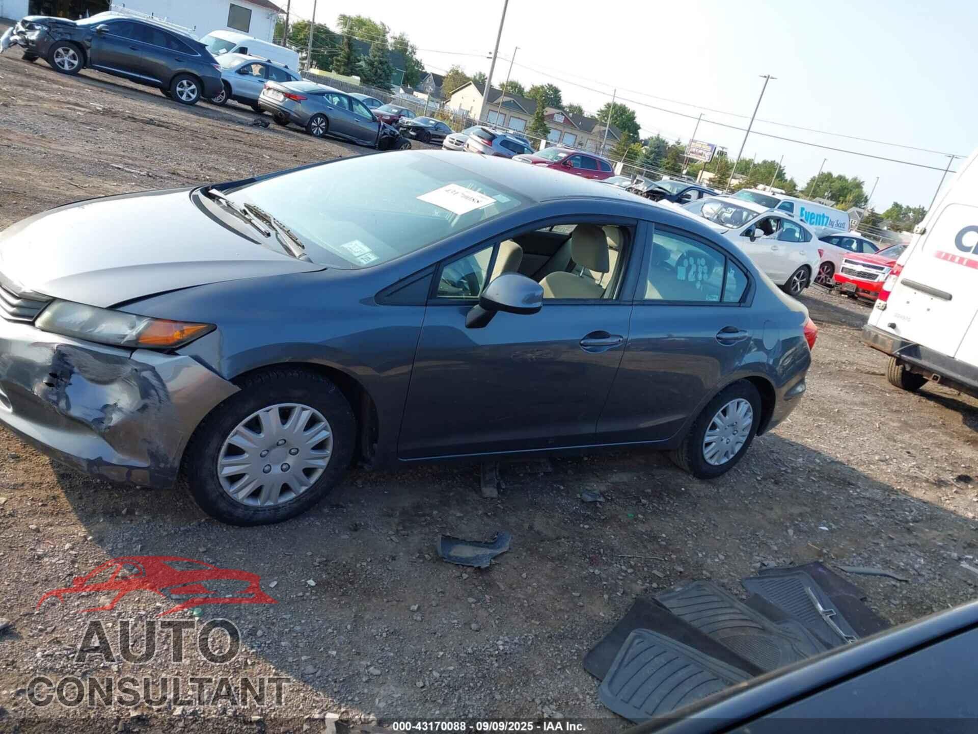 HONDA CIVIC 2012 - 2HGFB2F5XCH326764