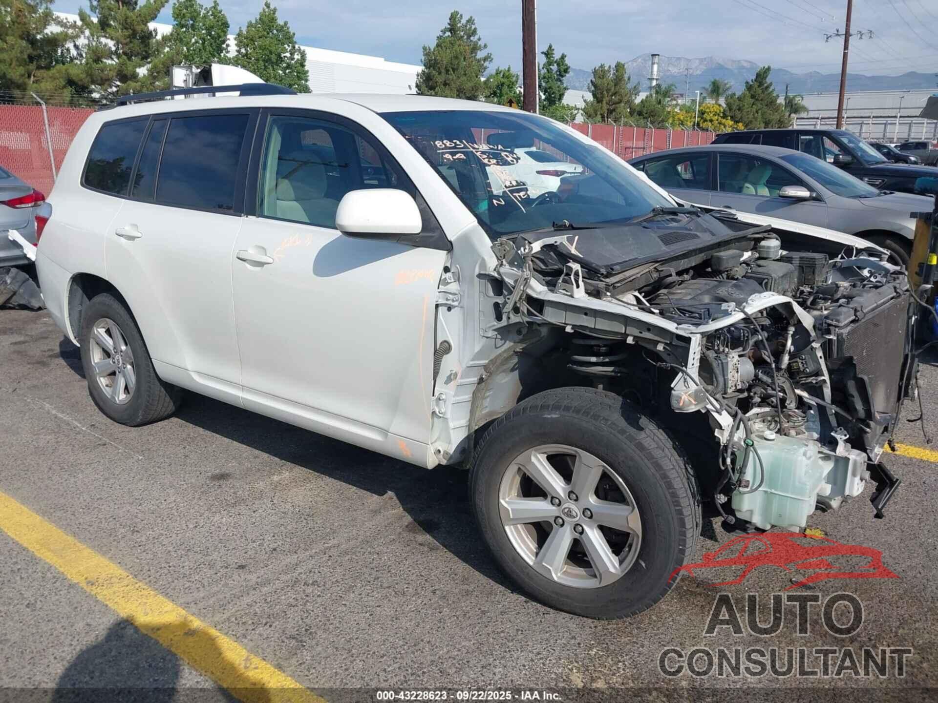 TOYOTA HIGHLANDER 2010 - JTEZA3EH7A2010286