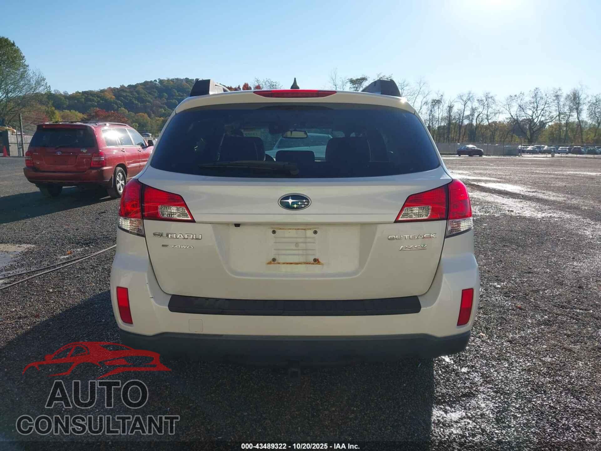 SUBARU OUTBACK 2014 - 4S4BRBDC4E3326383