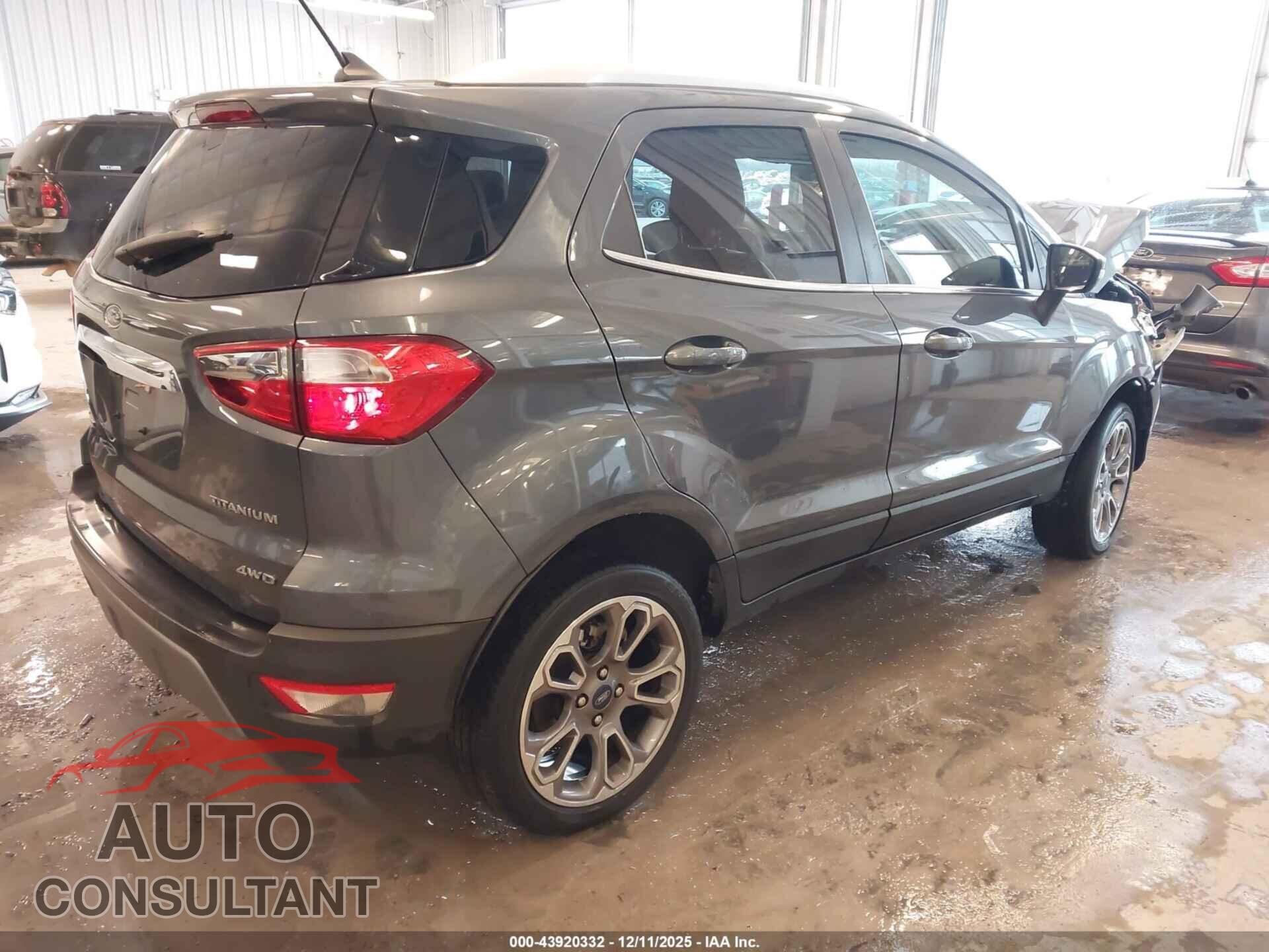 FORD ECOSPORT 2021 - MAJ6S3KL5MC396868