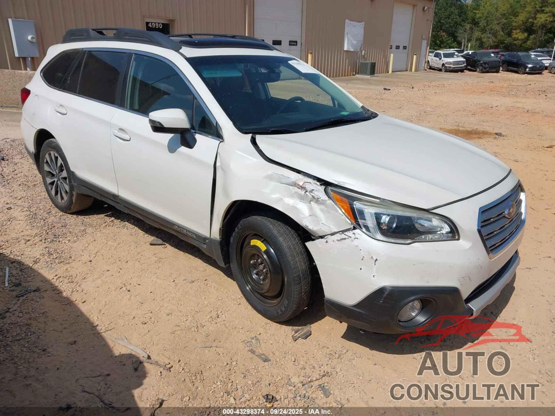 SUBARU OUTBACK 2017 - 4S4BSANC7H3255620