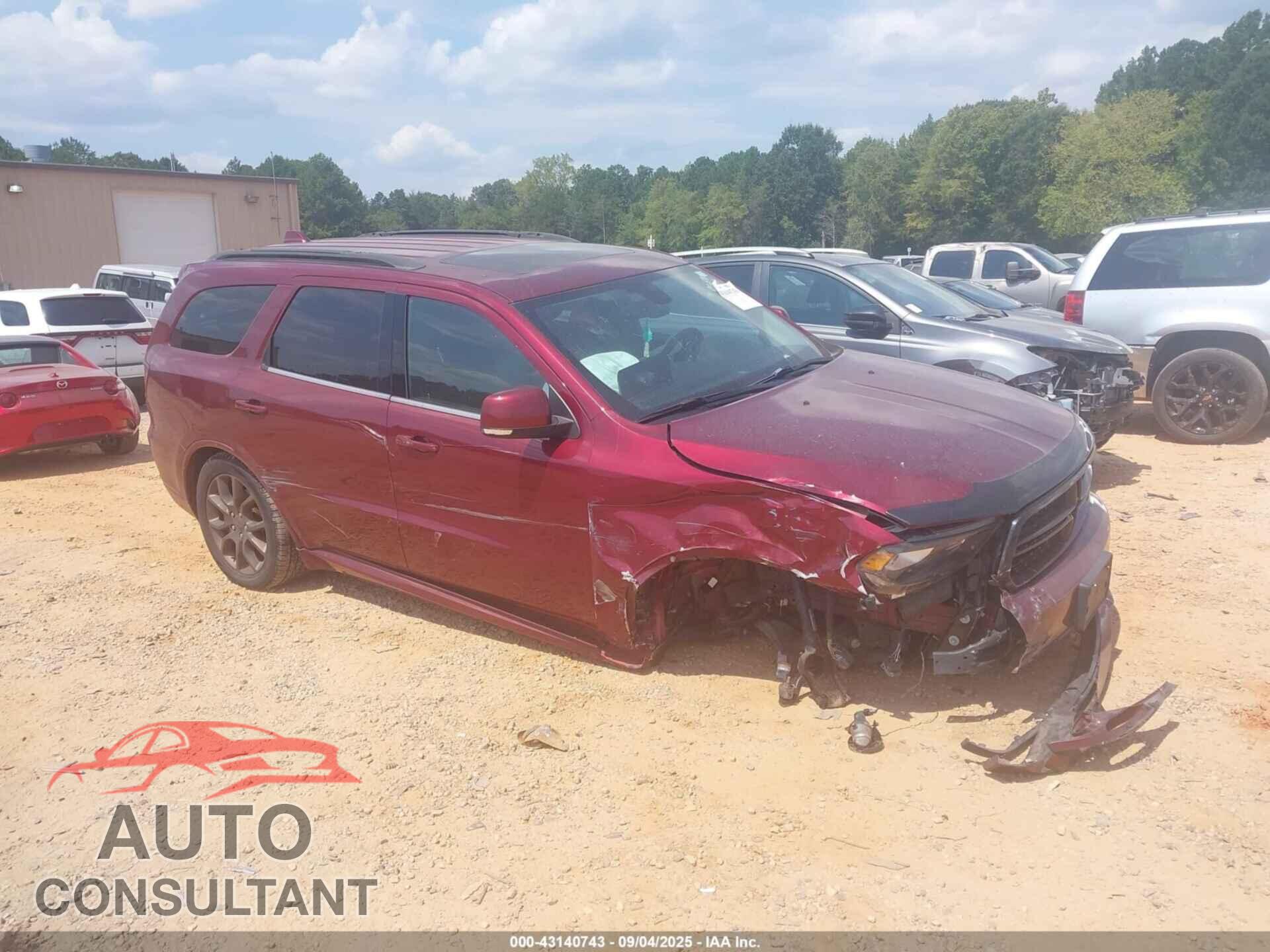 DODGE DURANGO 2017 - 1C4RDJDG2HC848240