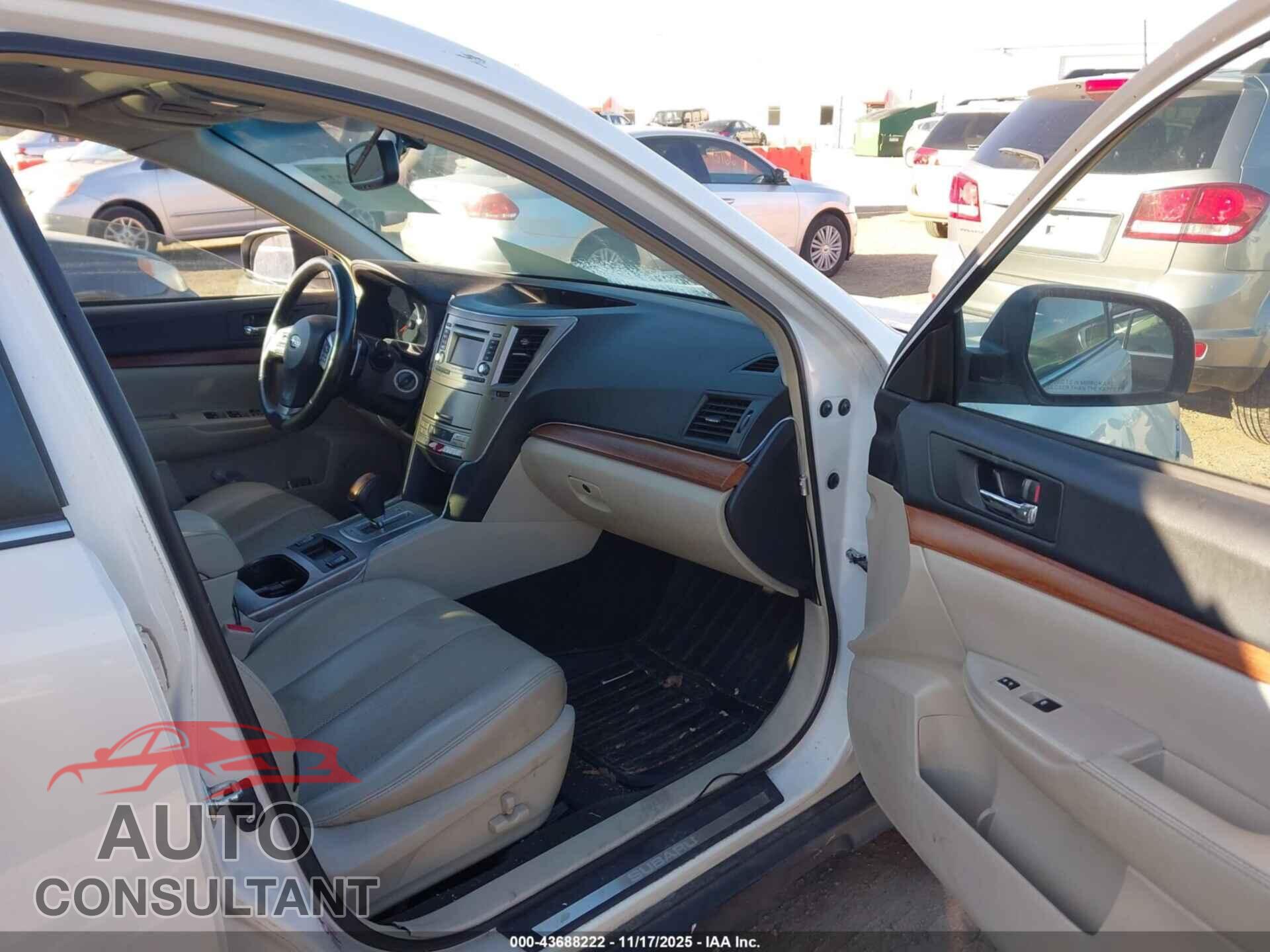 SUBARU OUTBACK 2013 - 4S4BRDKC1D2219410