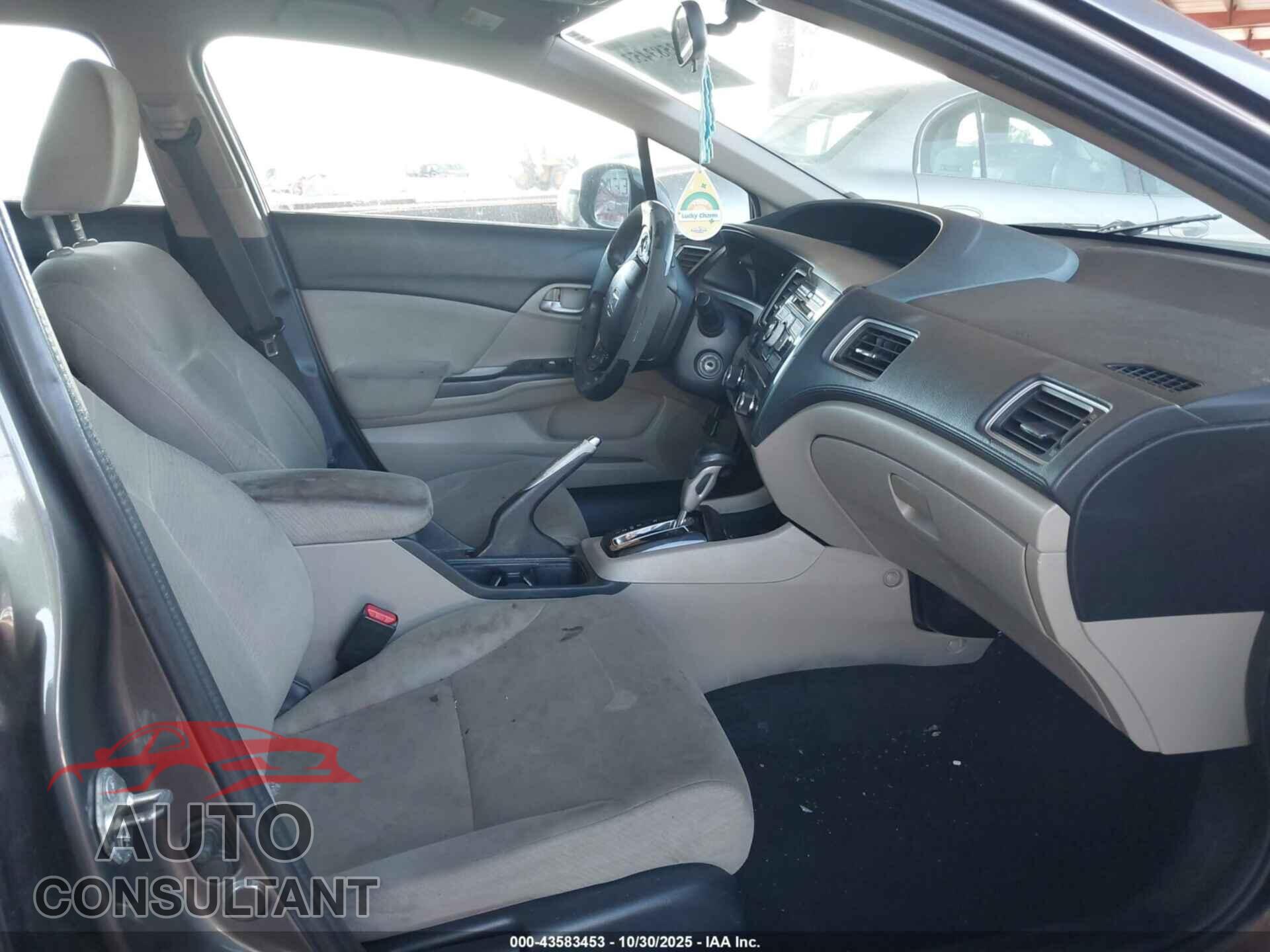 HONDA CIVIC 2013 - 19XFB2F53DE050763