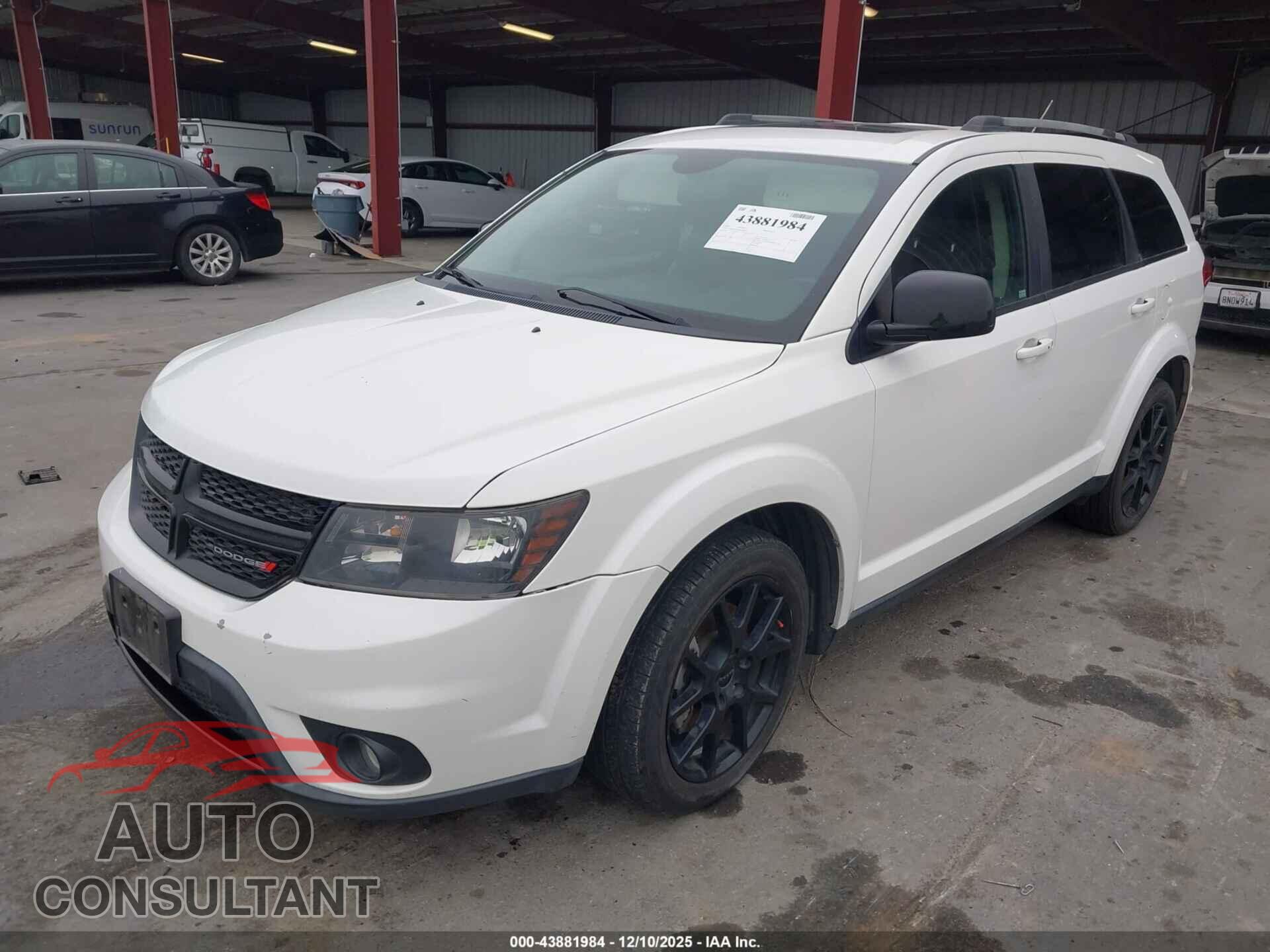 DODGE JOURNEY 2017 - 3C4PDCEG7HT648640