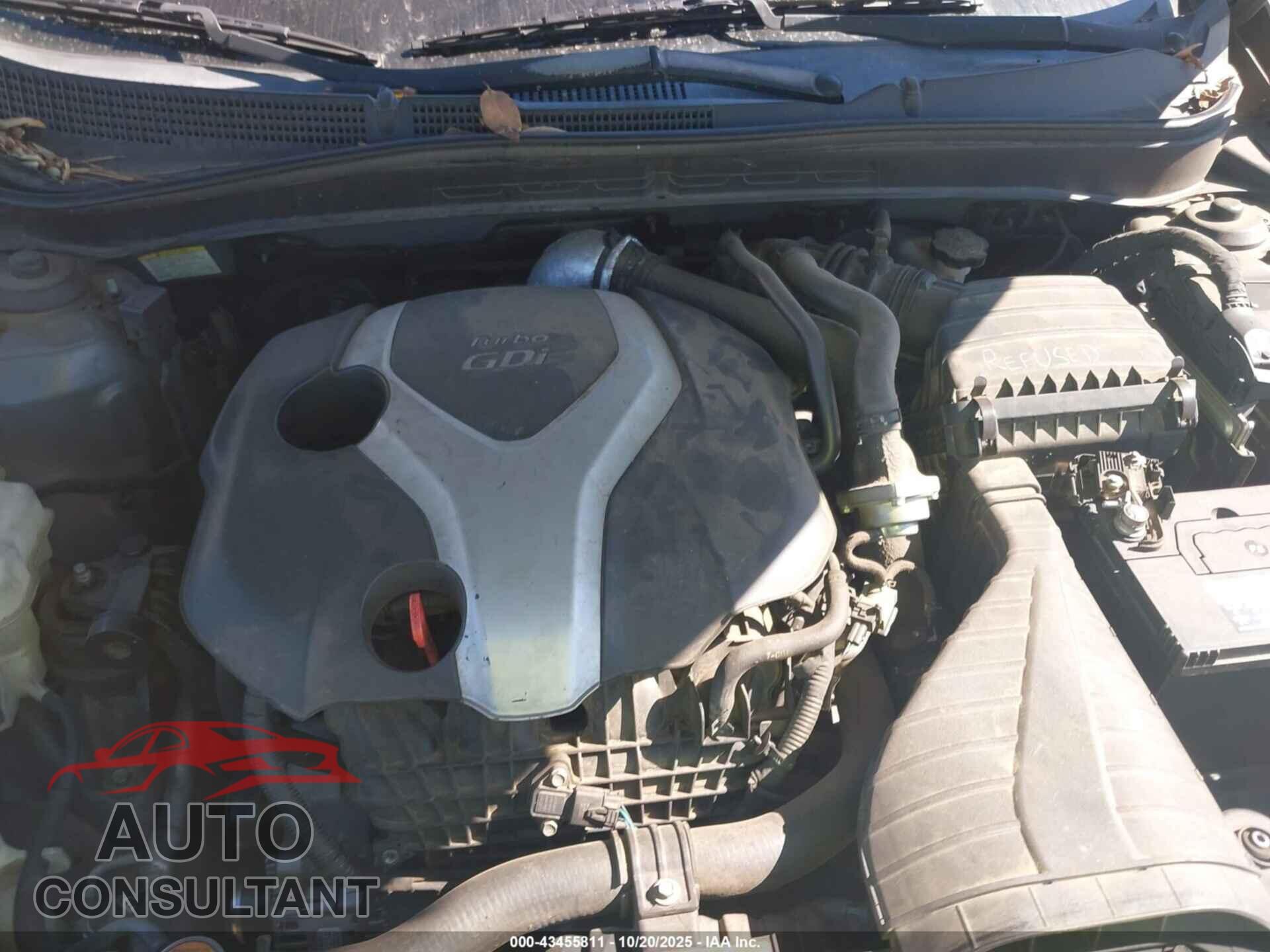 HYUNDAI SONATA 2012 - 5NPEC4AB8CH501875