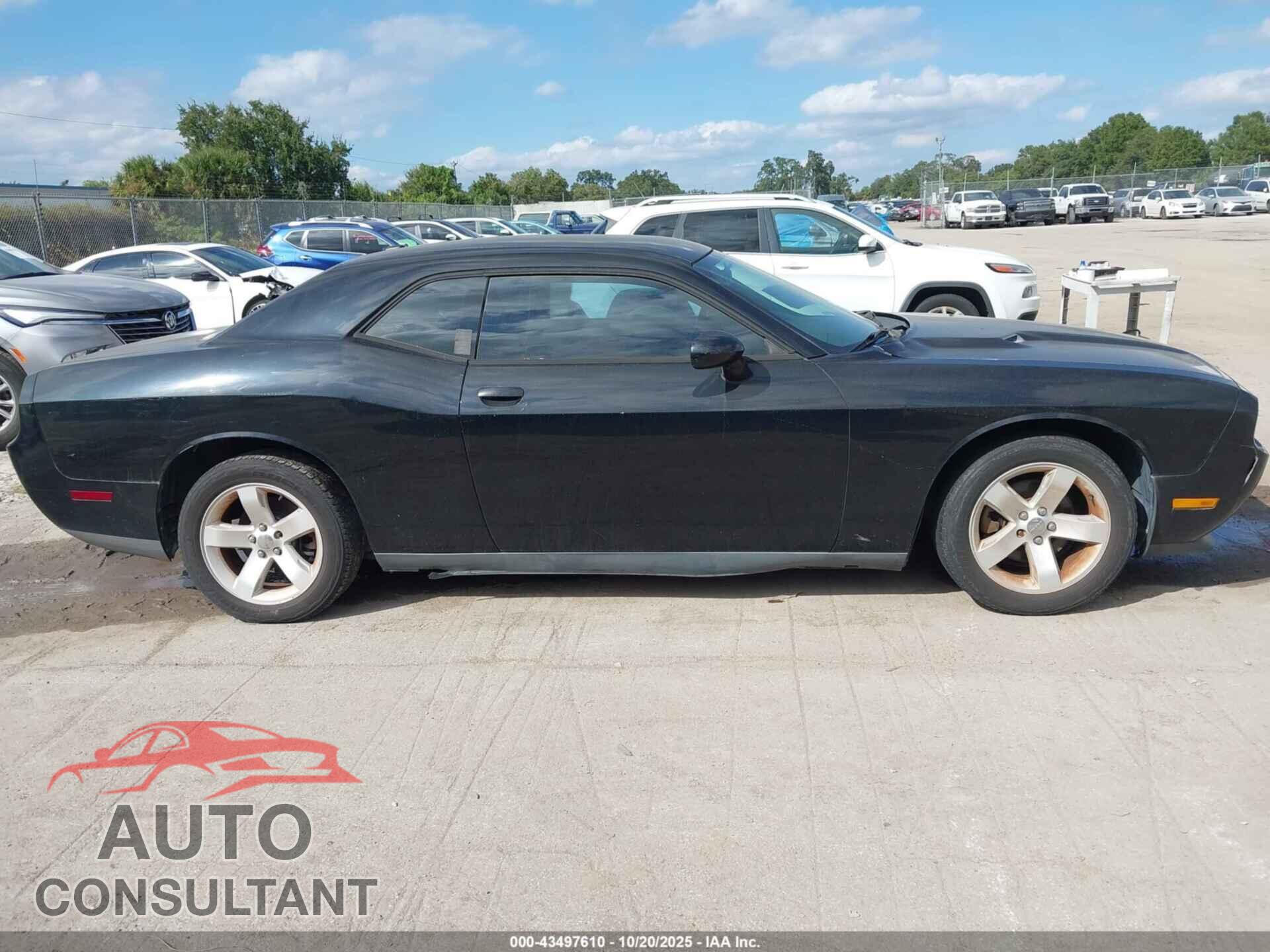 DODGE CHALLENGER 2012 - 2C3CDYAG3CH101081