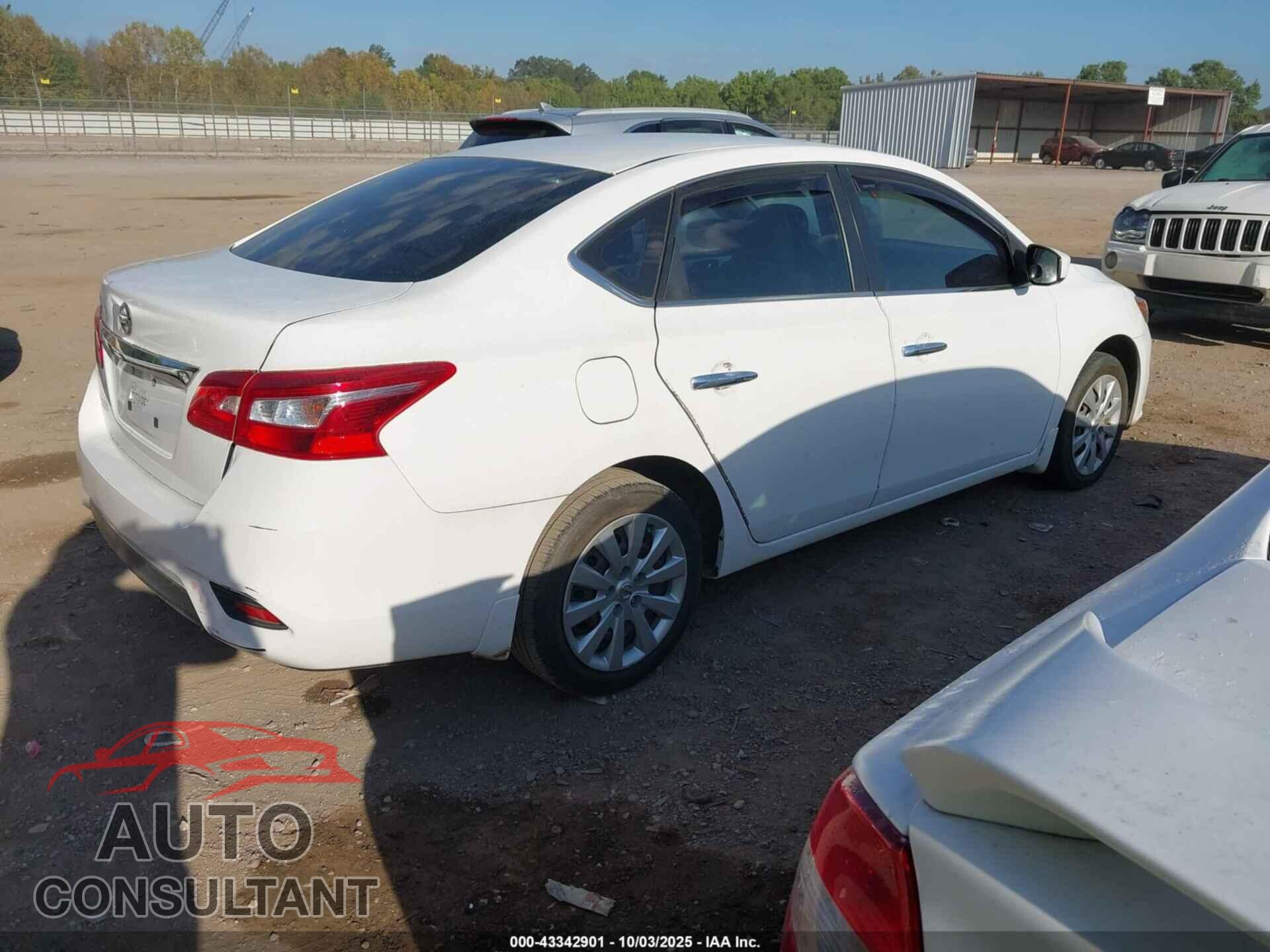 NISSAN SENTRA 2019 - 3N1AB7AP1KY347321