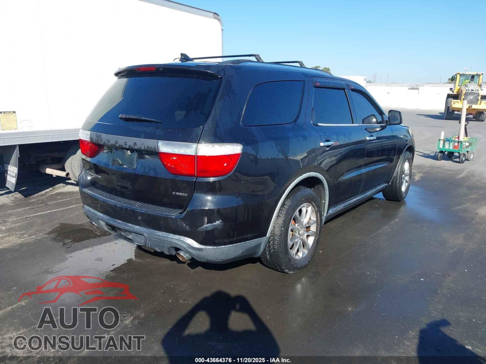 DODGE DURANGO 2011 - 1D4SD4GT3BC630264