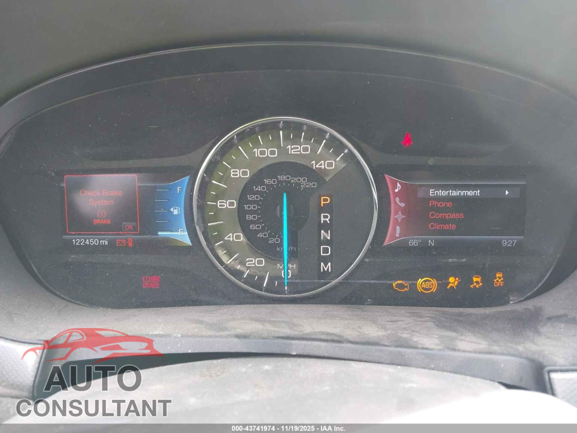 FORD EDGE 2011 - 2FMDK3JC5BBB46493