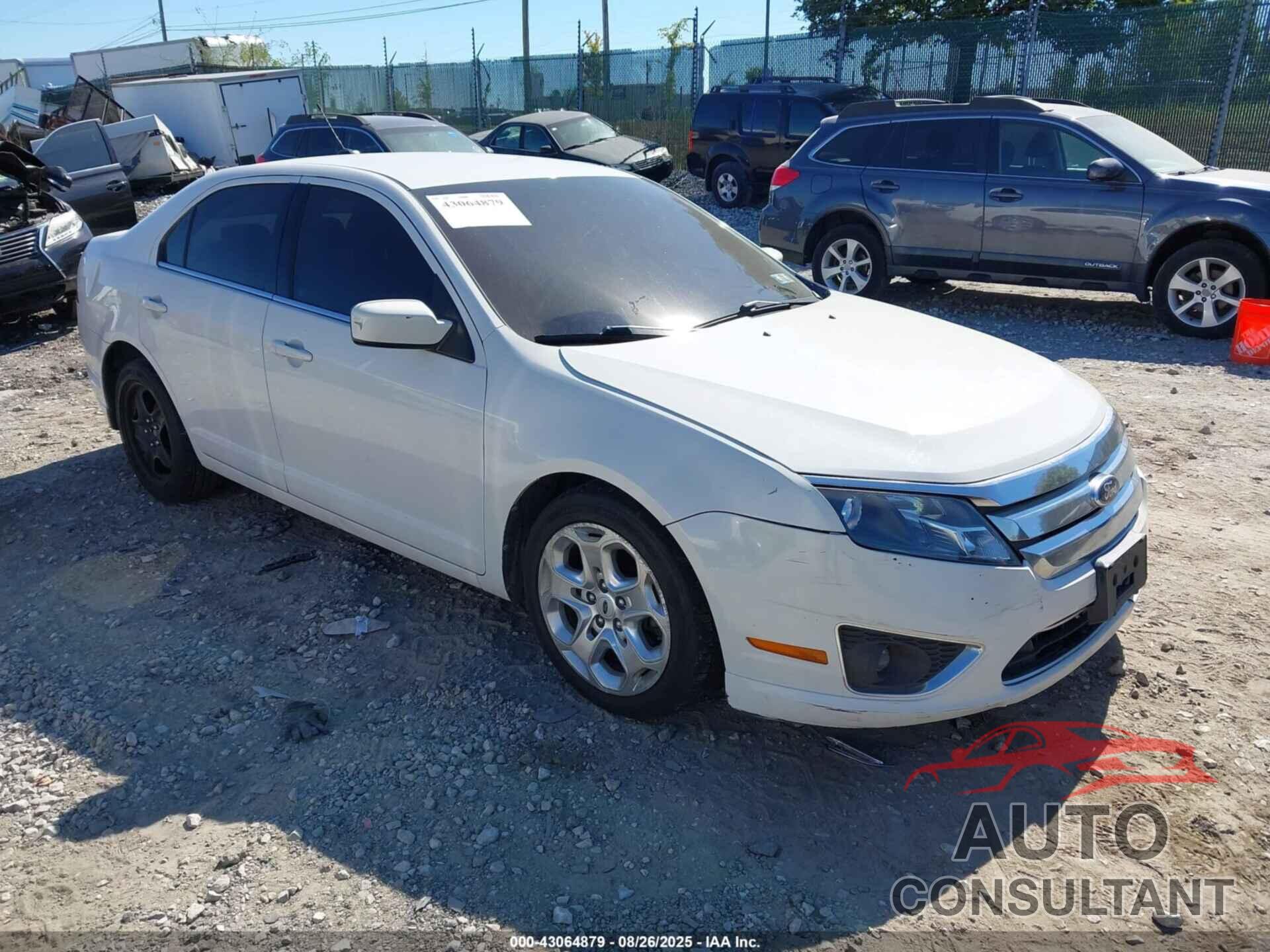 FORD FUSION 2010 - 3FAHP0HAXAR258478