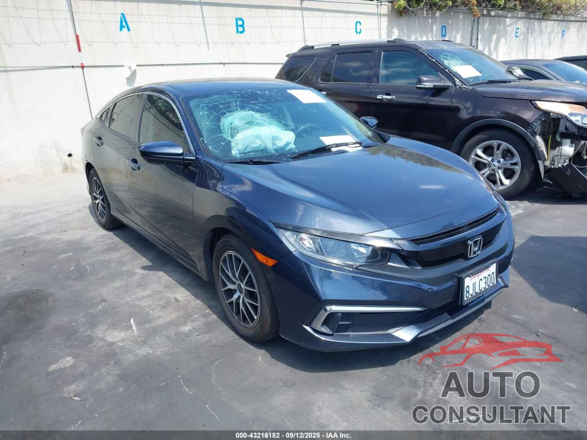 HONDA CIVIC 2019 - 2HGFC2F61KH534519