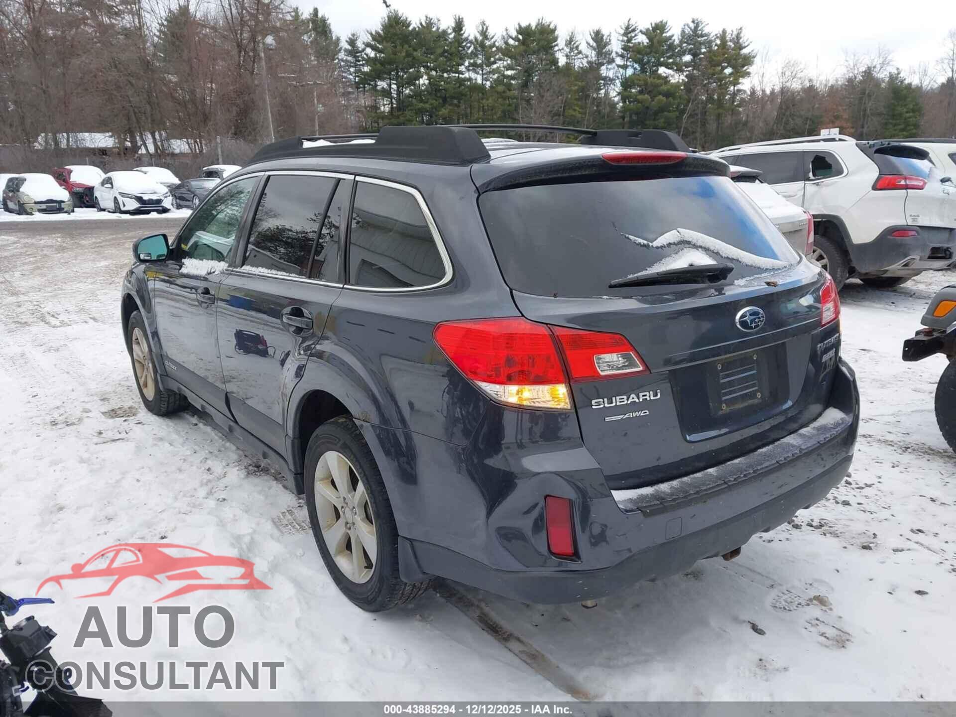 SUBARU OUTBACK 2013 - 4S4BRBCC7D3202902