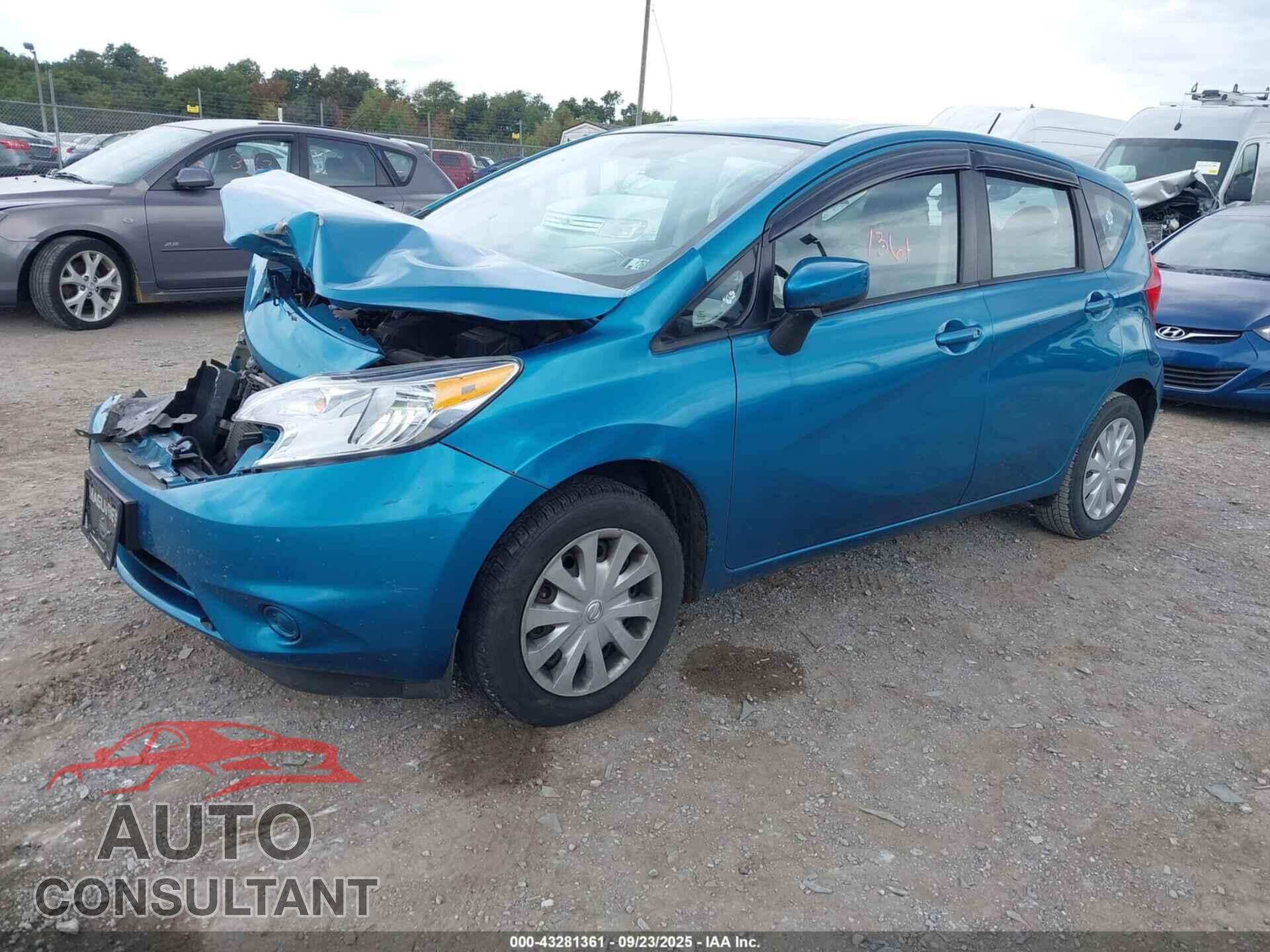 NISSAN VERSA NOTE 2016 - 3N1CE2CP9GL369927
