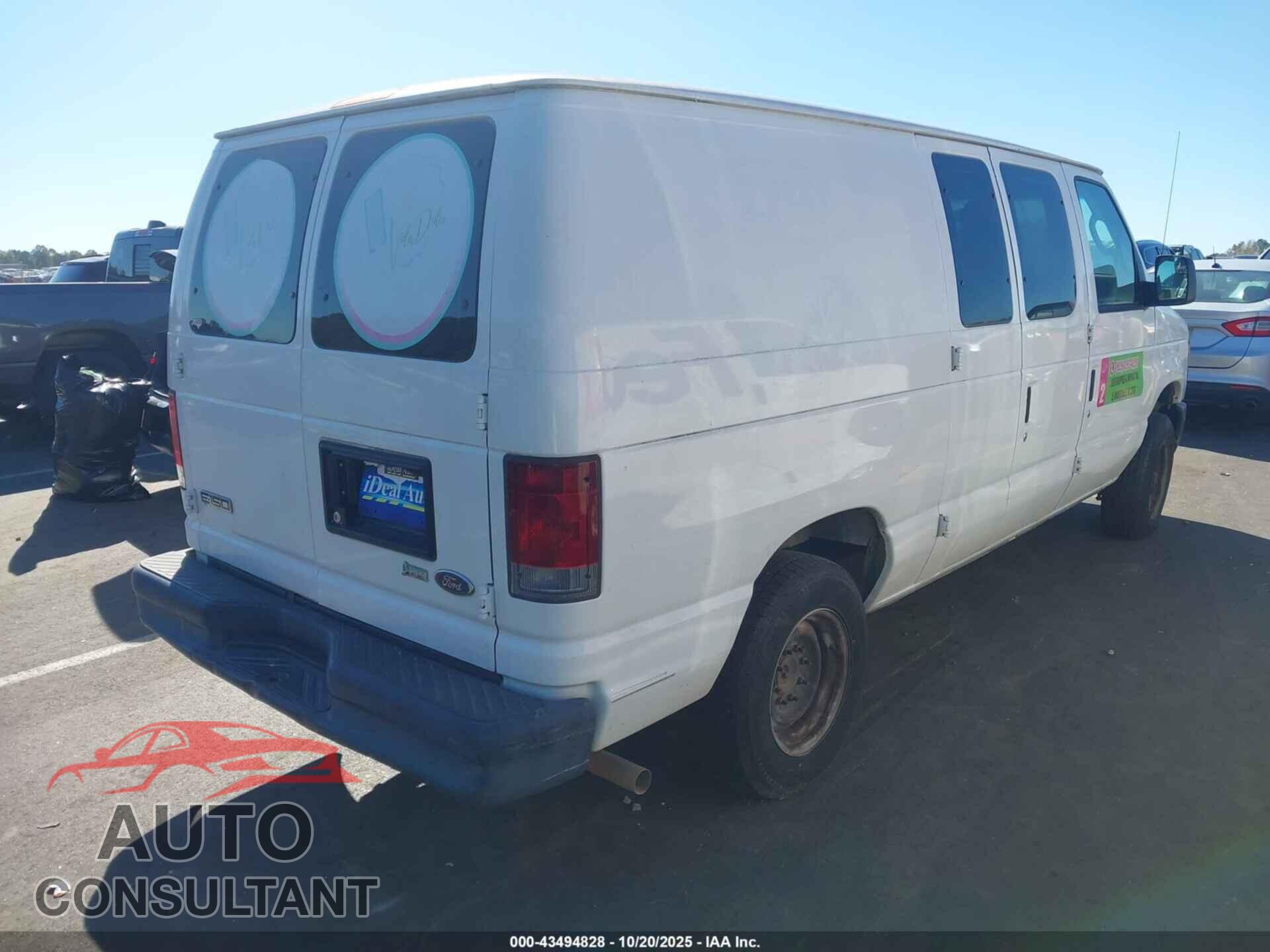 FORD E-150 2010 - 1FTNE1EW4ADA13791