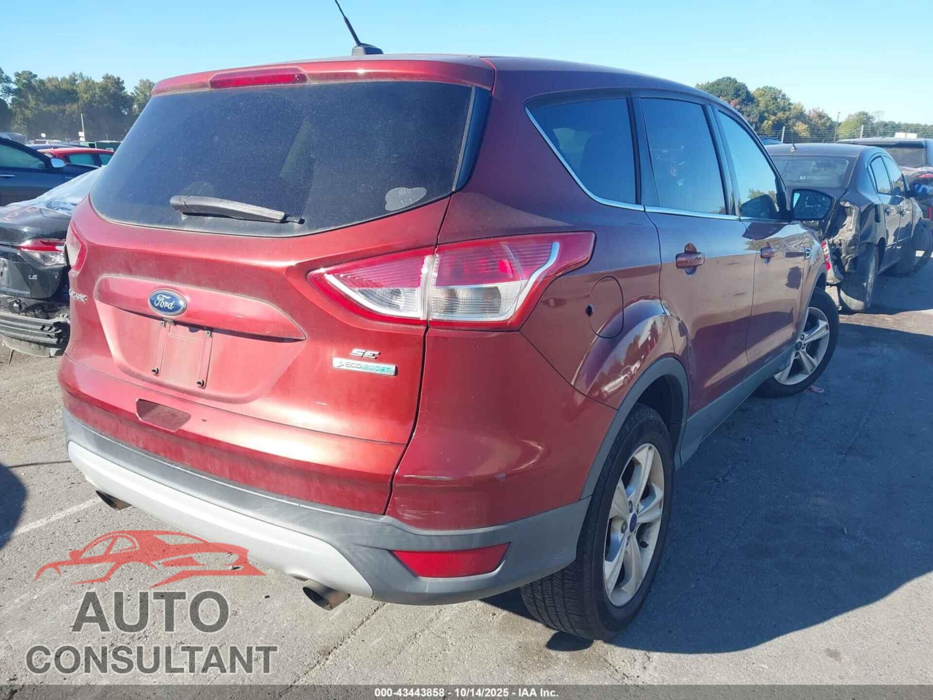 FORD ESCAPE 2014 - 1FMCU0GX4EUD48612