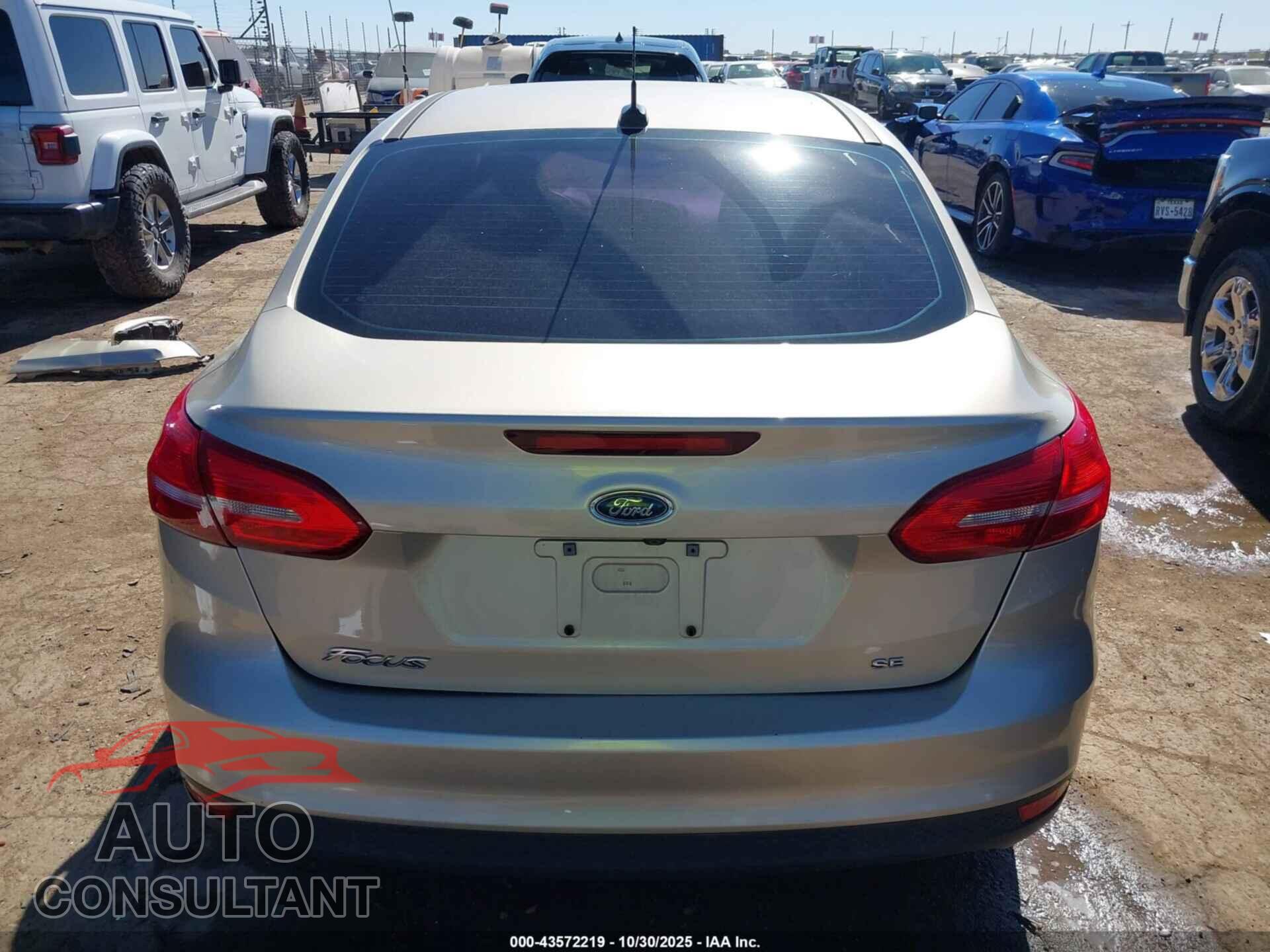 FORD FOCUS 2017 - 1FADP3F29HL263272